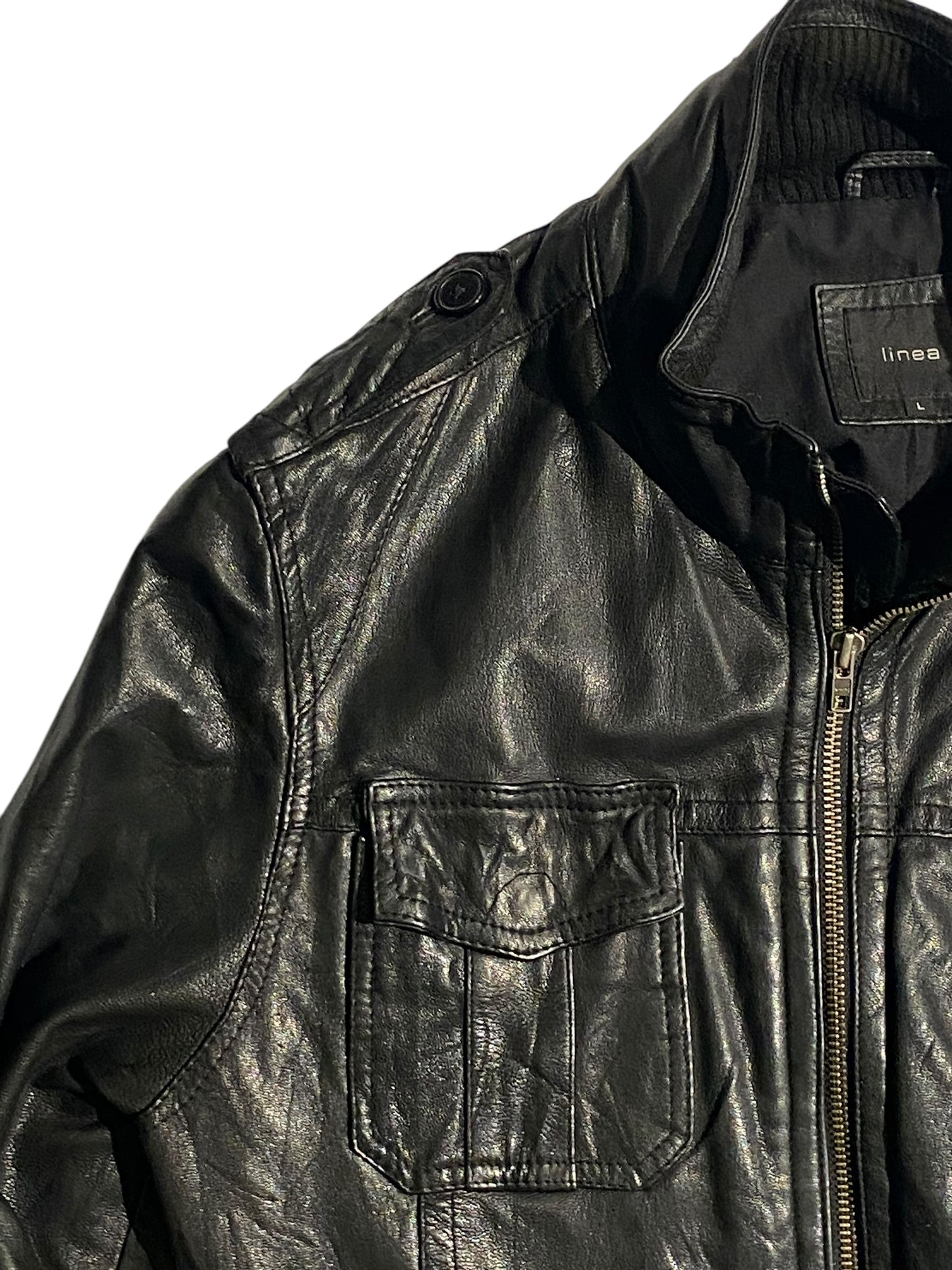 Linea vintage leather jacket