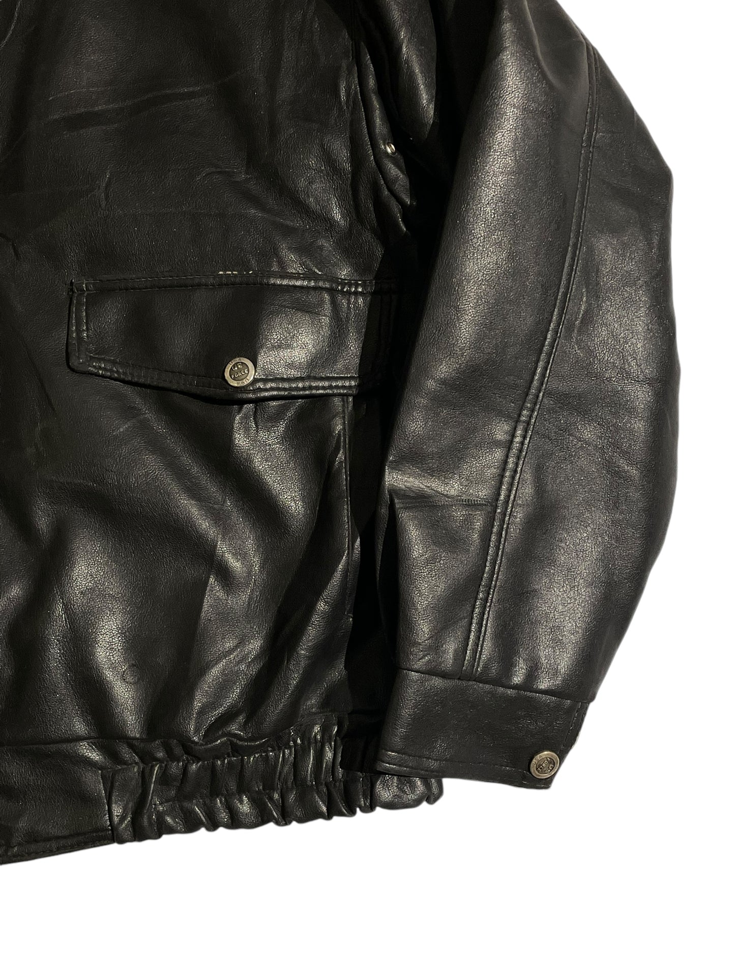 US force leather jacket