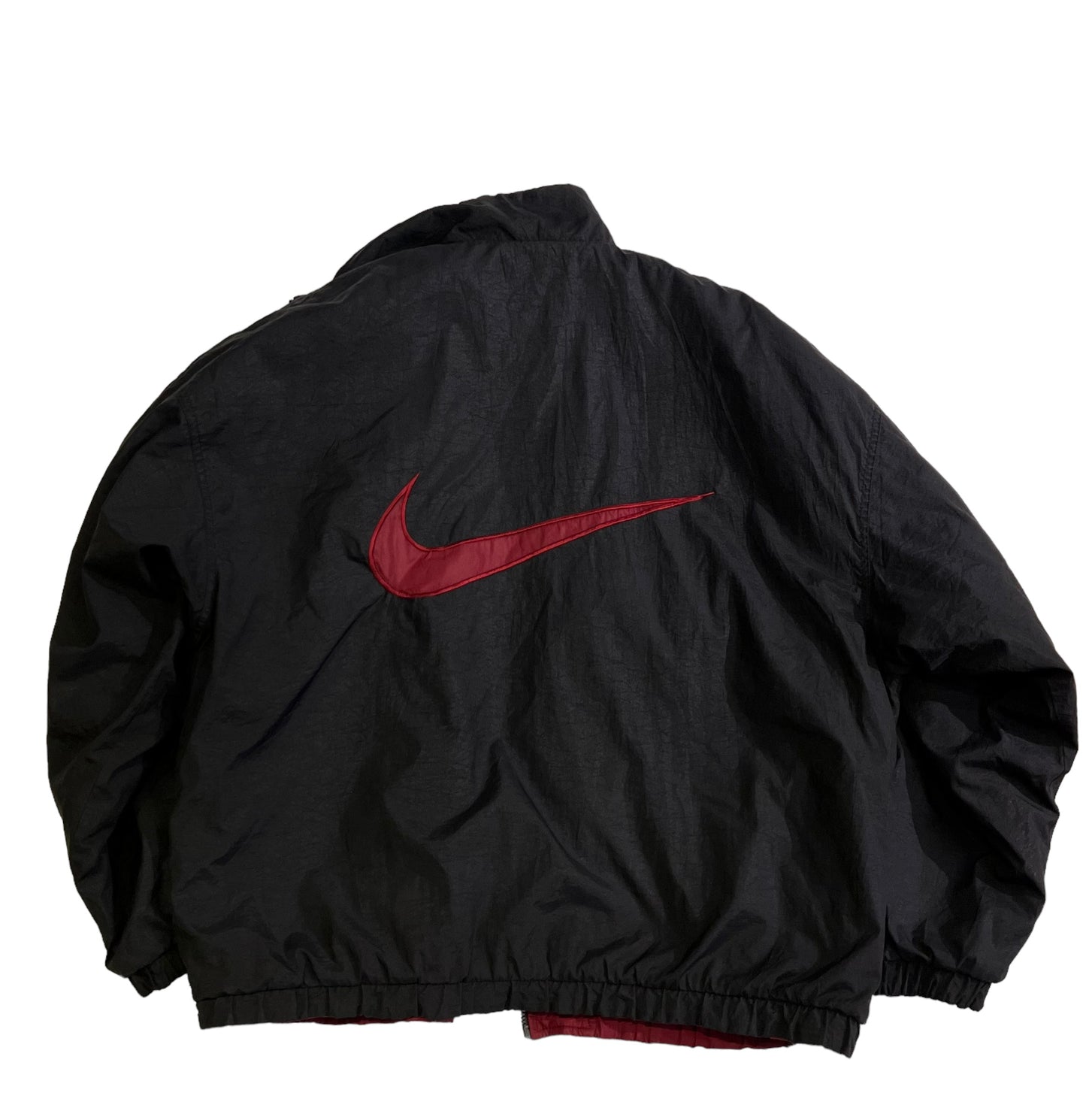 Nike reversible white tag bomber jacket