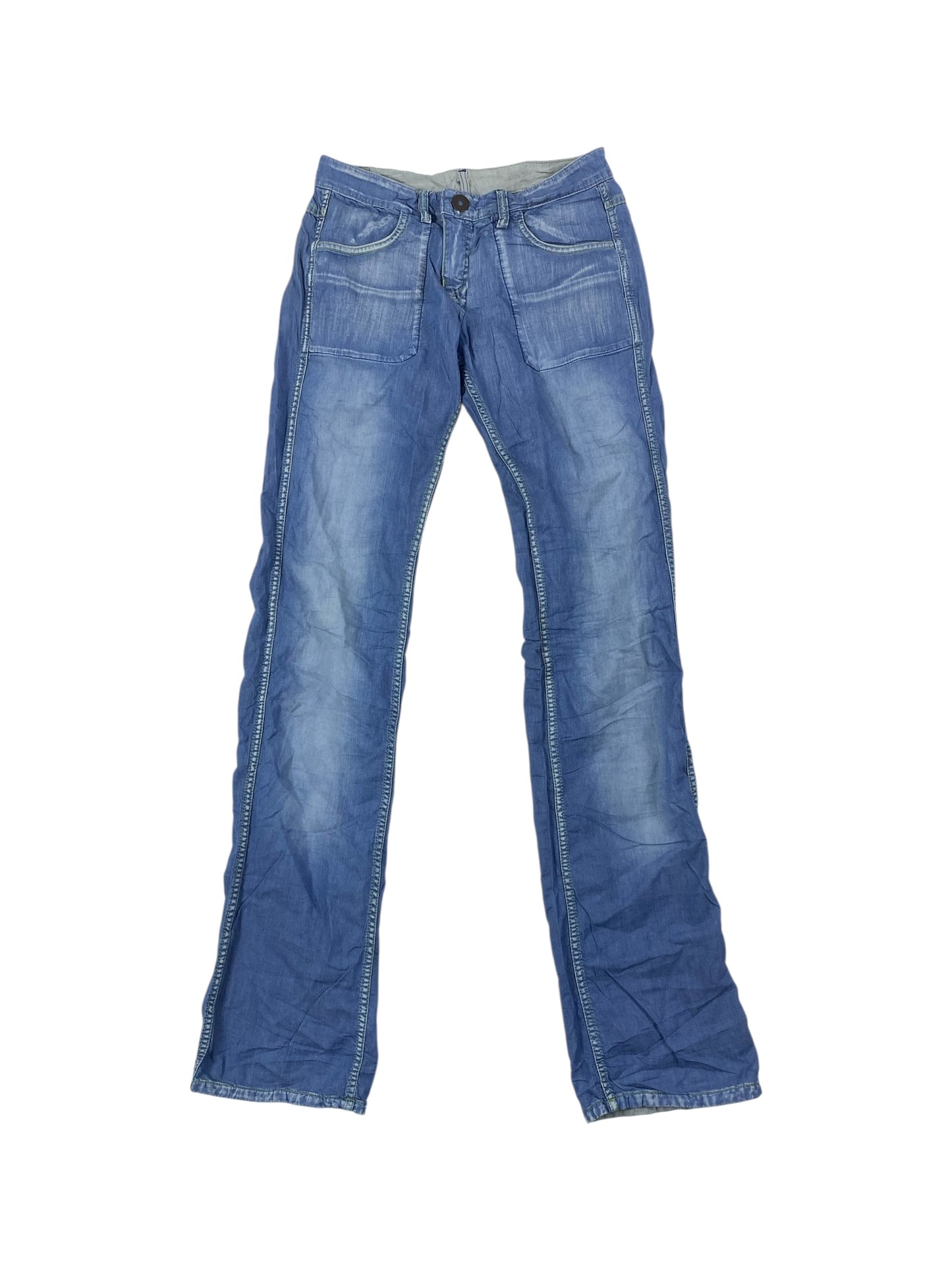 M60 vintage double face bootcut denim jeans