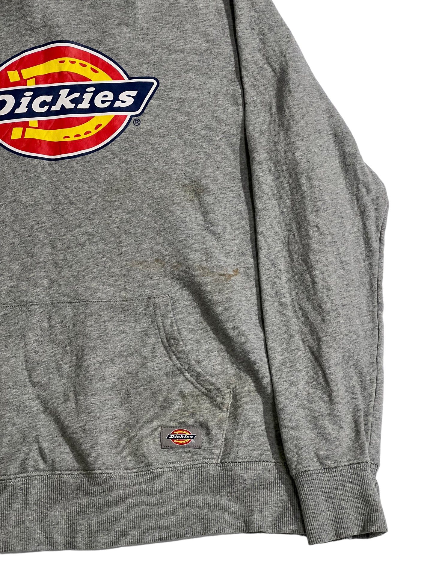 Dickies logo grey hoodie