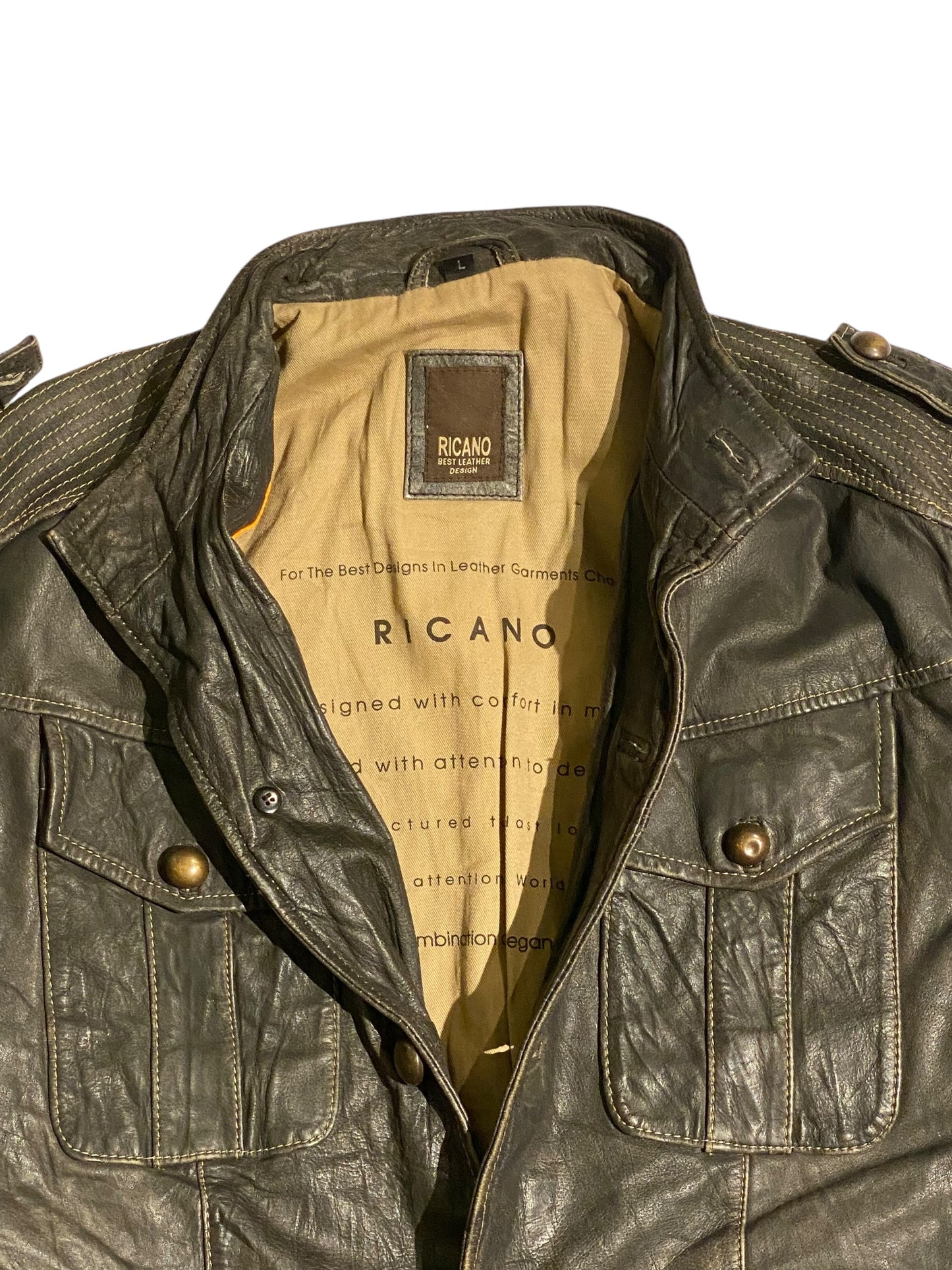 Ricano genuine leather jacket