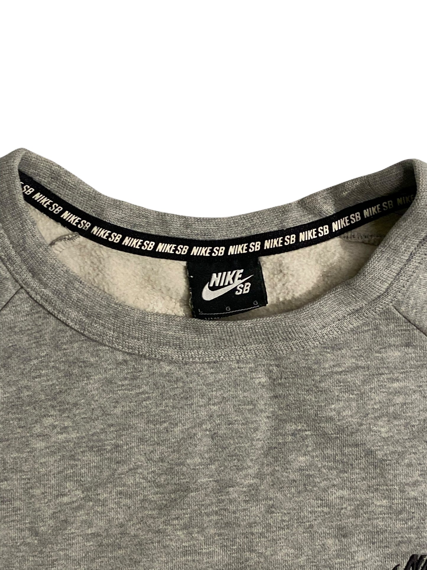 Nike sb grey crewneck