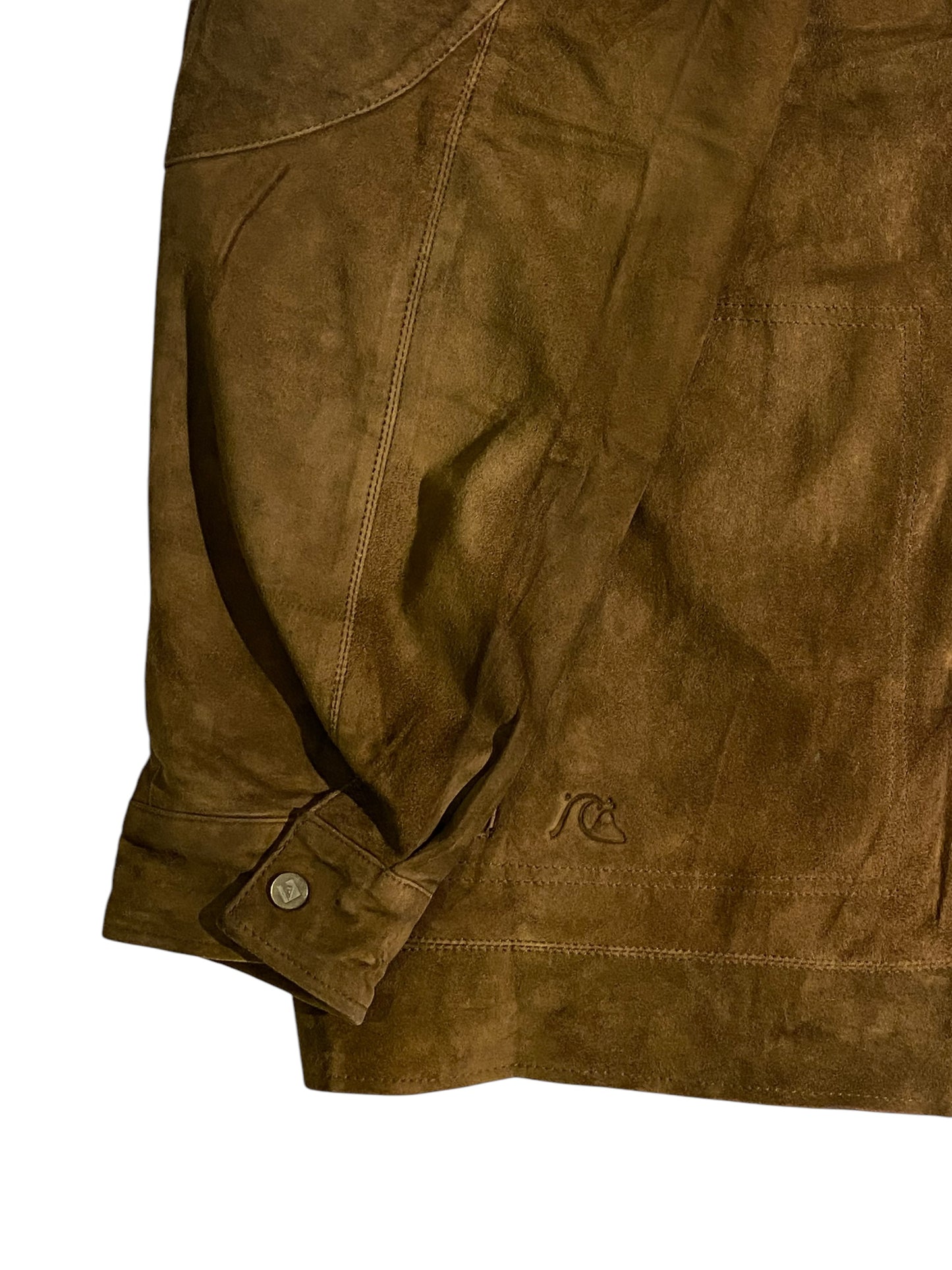 Quicksilver edition heavy leather jacket