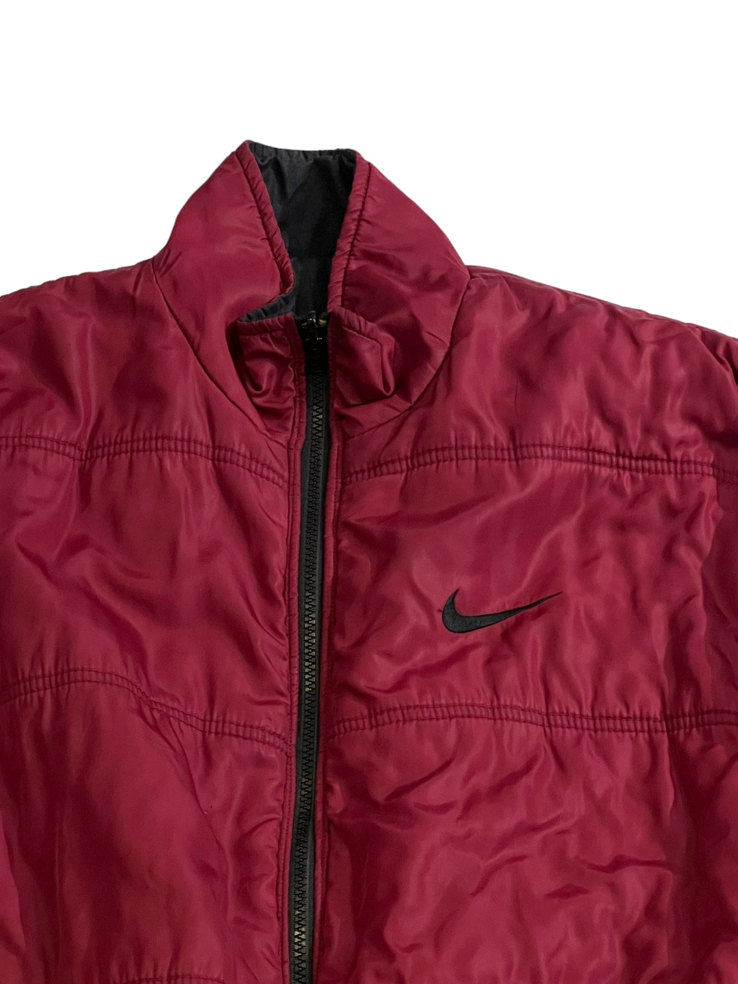 Nike reversible white tag bomber jacket