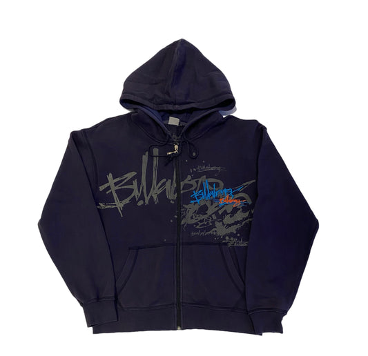Billabong embroidered y2k zip up