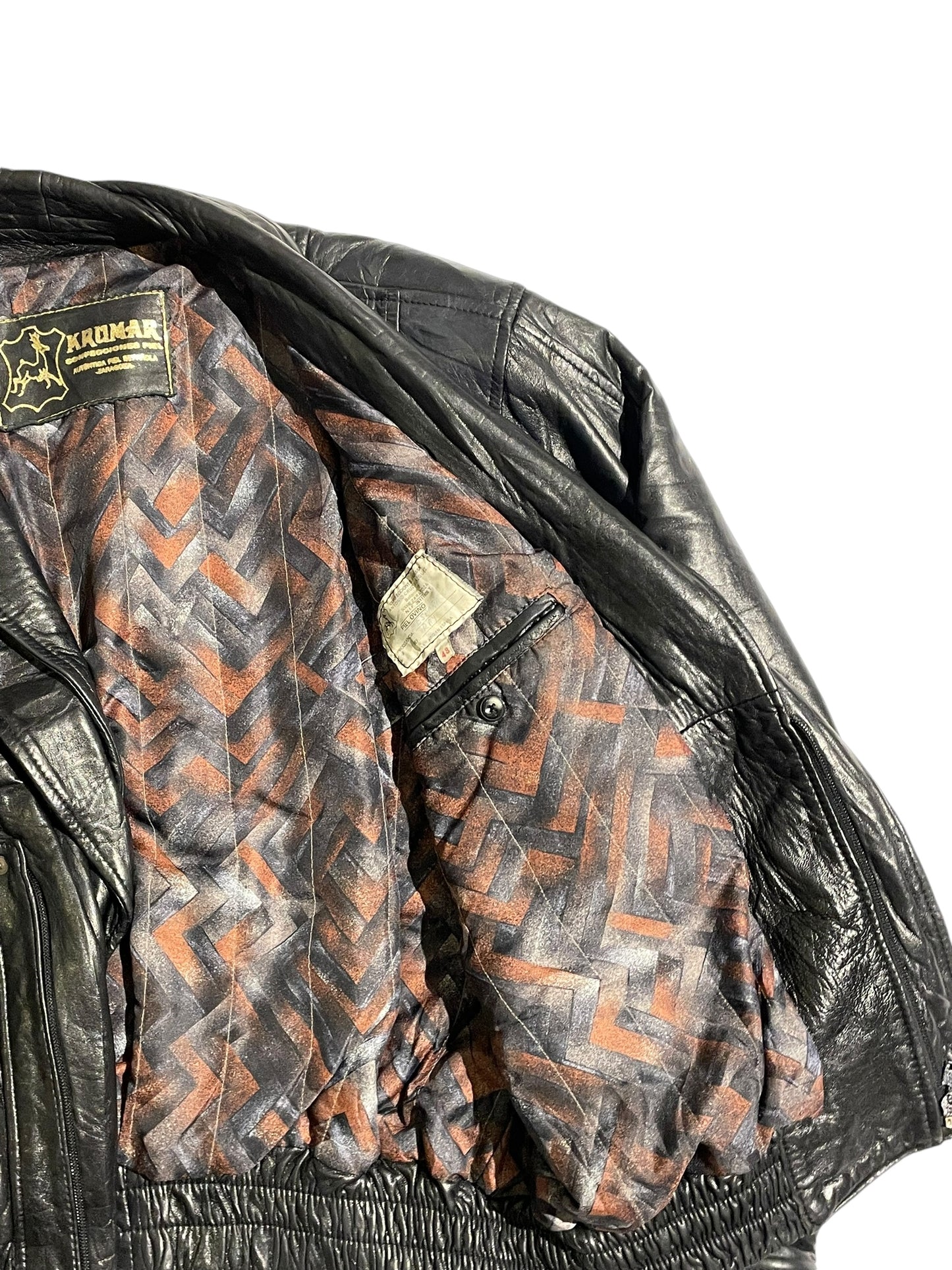 Kromar vintage leather jacket