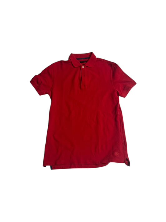 Massimo Dutti red polo tee