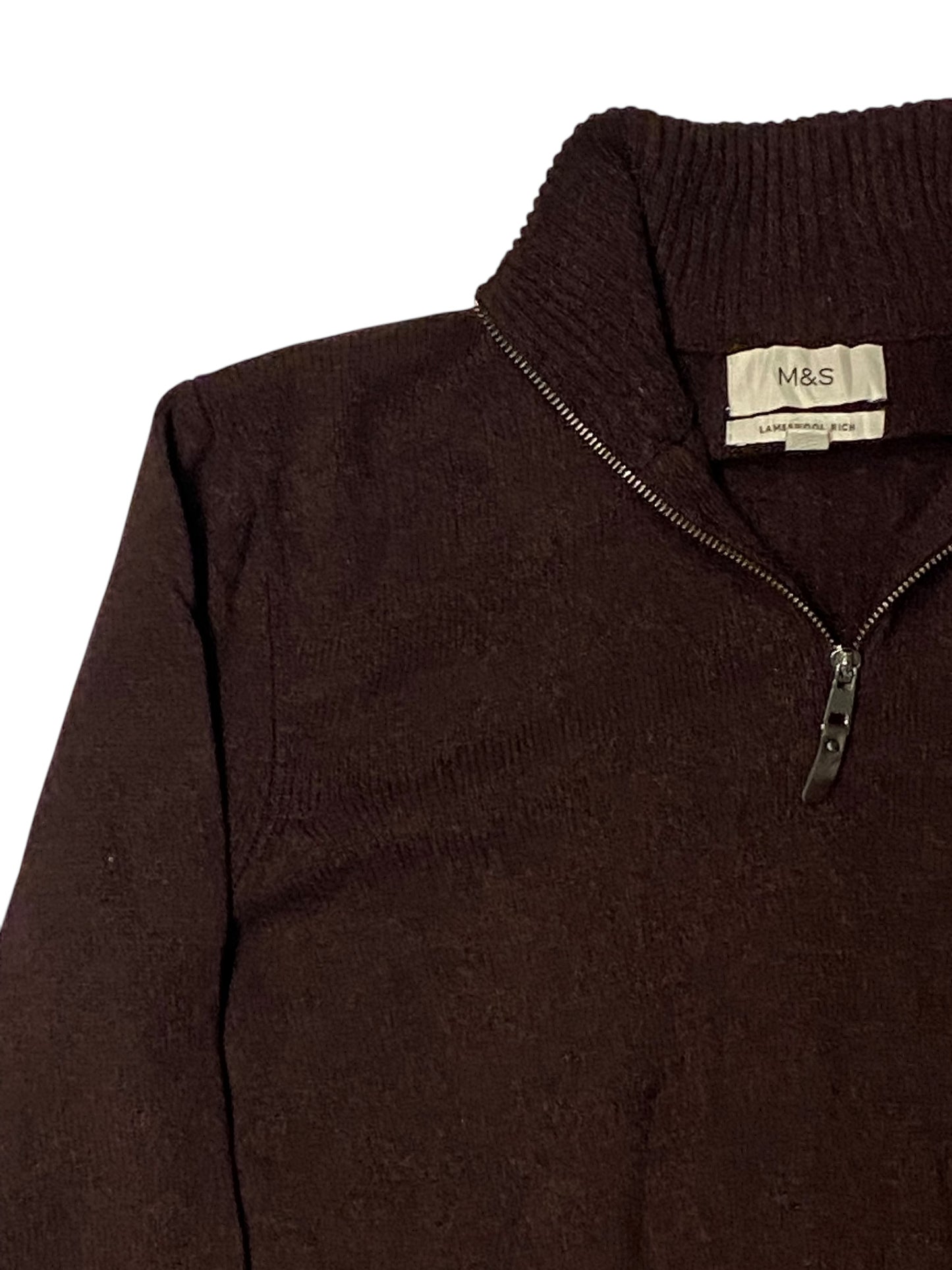 Marks & Spenser quarter zip-up