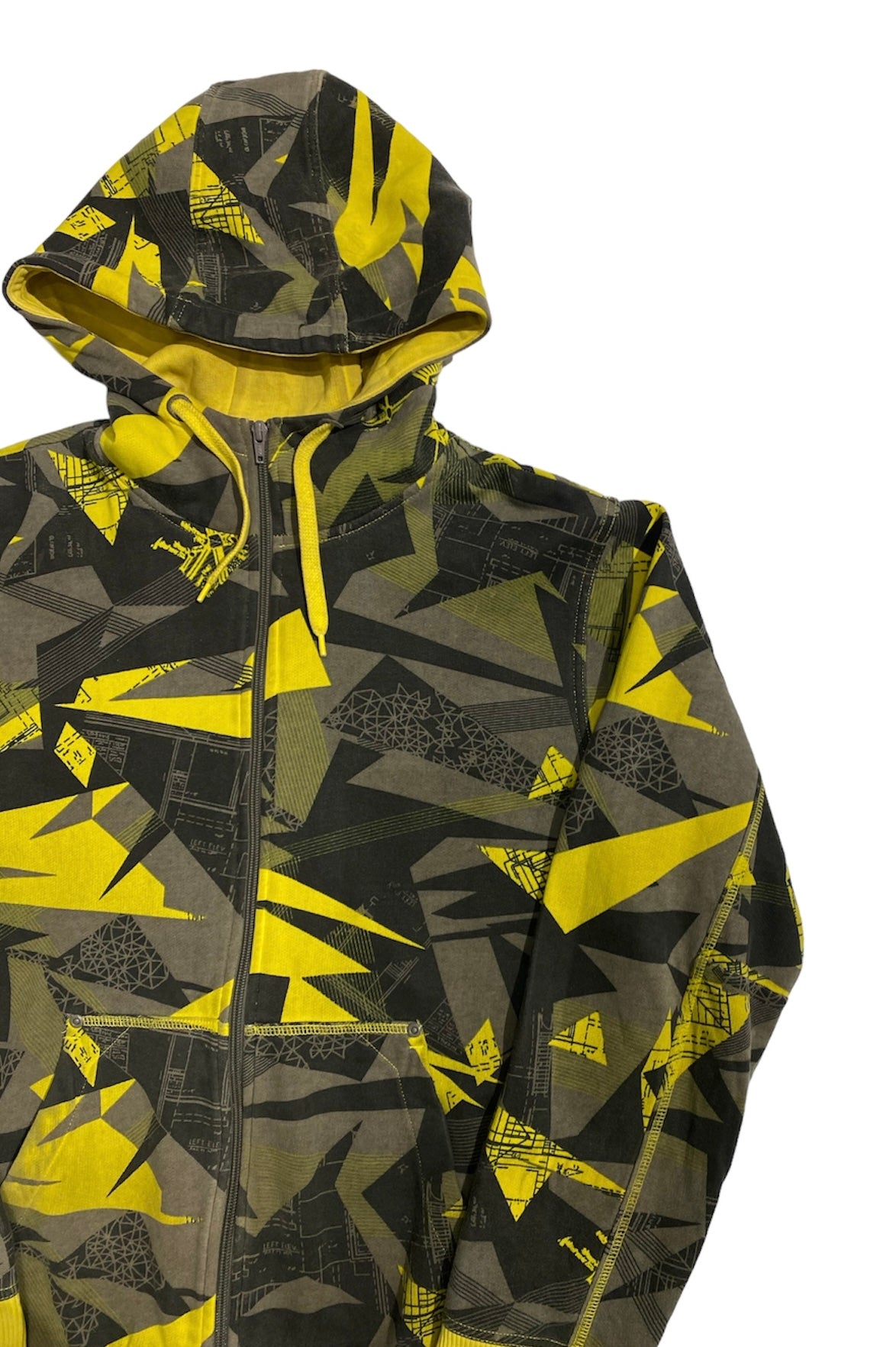 Divided Cameo tech zip up