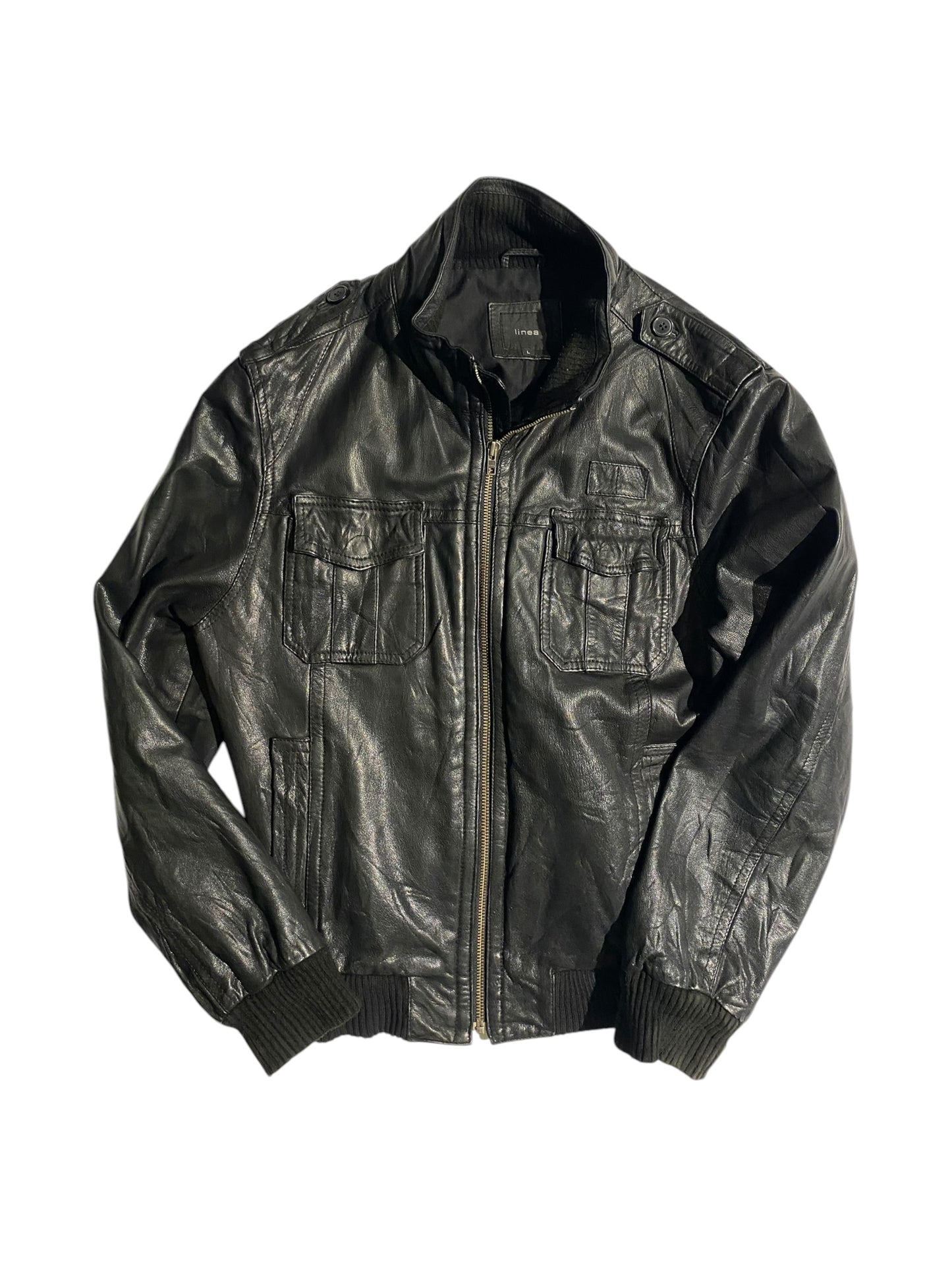 Linea vintage leather jacket