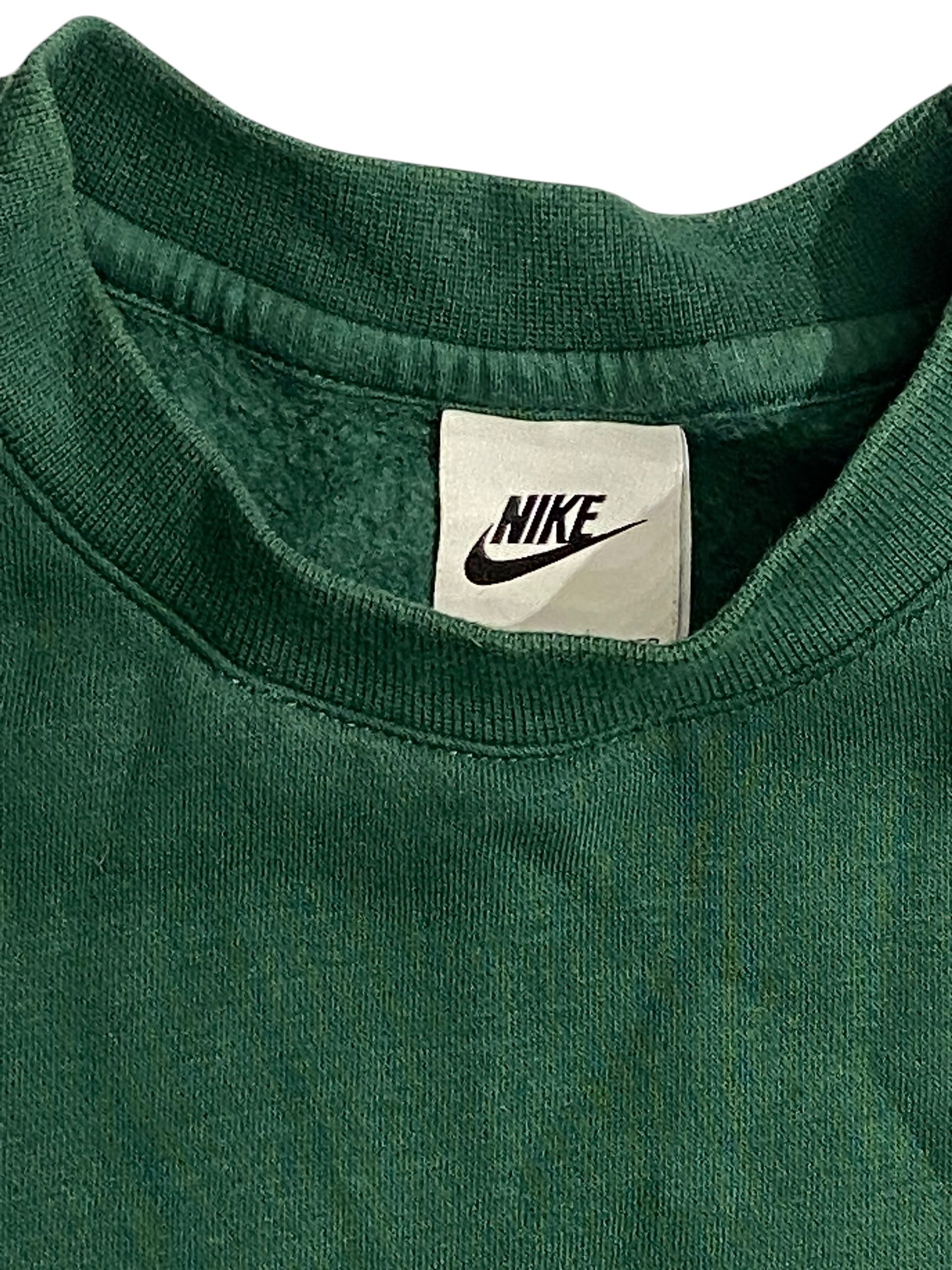 Nike green crewneck