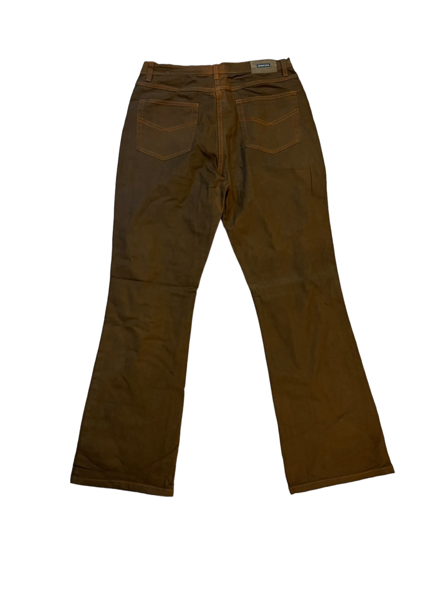 Street One stitched brown jeans