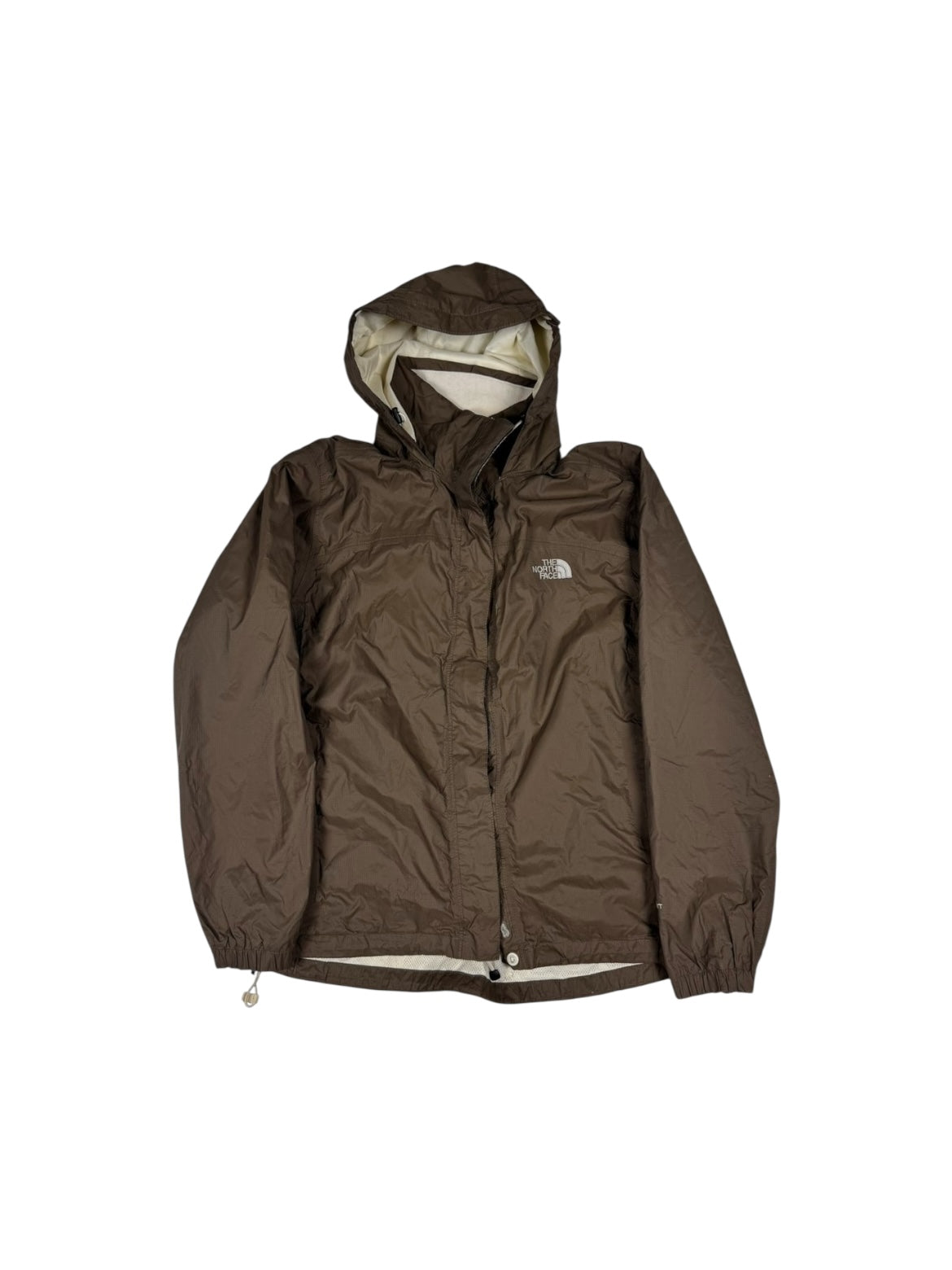 The North Face gore-tex brown windbreaker