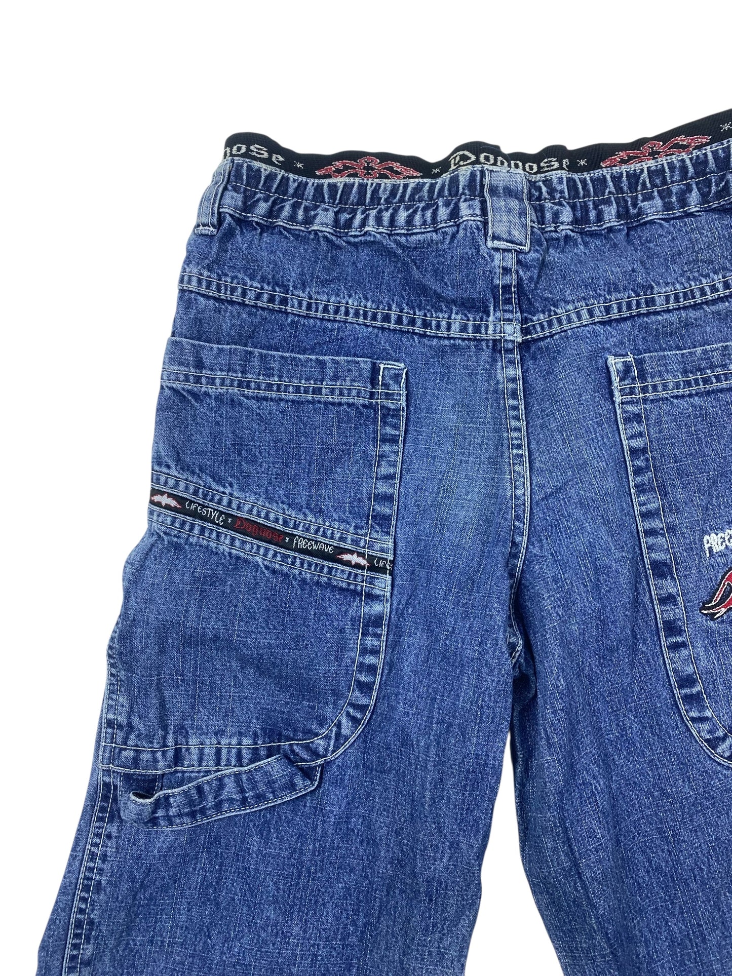 Dognose embroidered y2k jorts