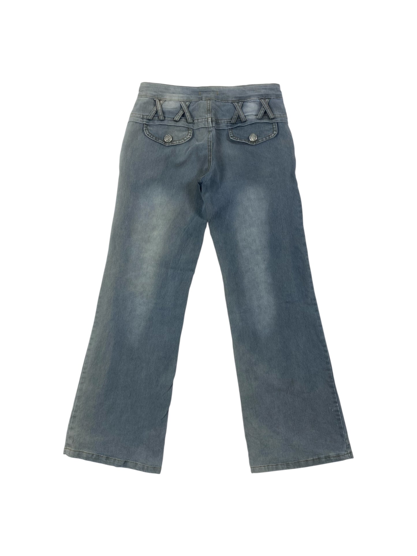 Tiangerfeng vintage bootcut denim jeans