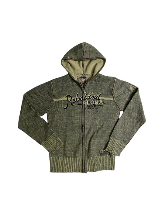 Rebeland aloha y2k zip up