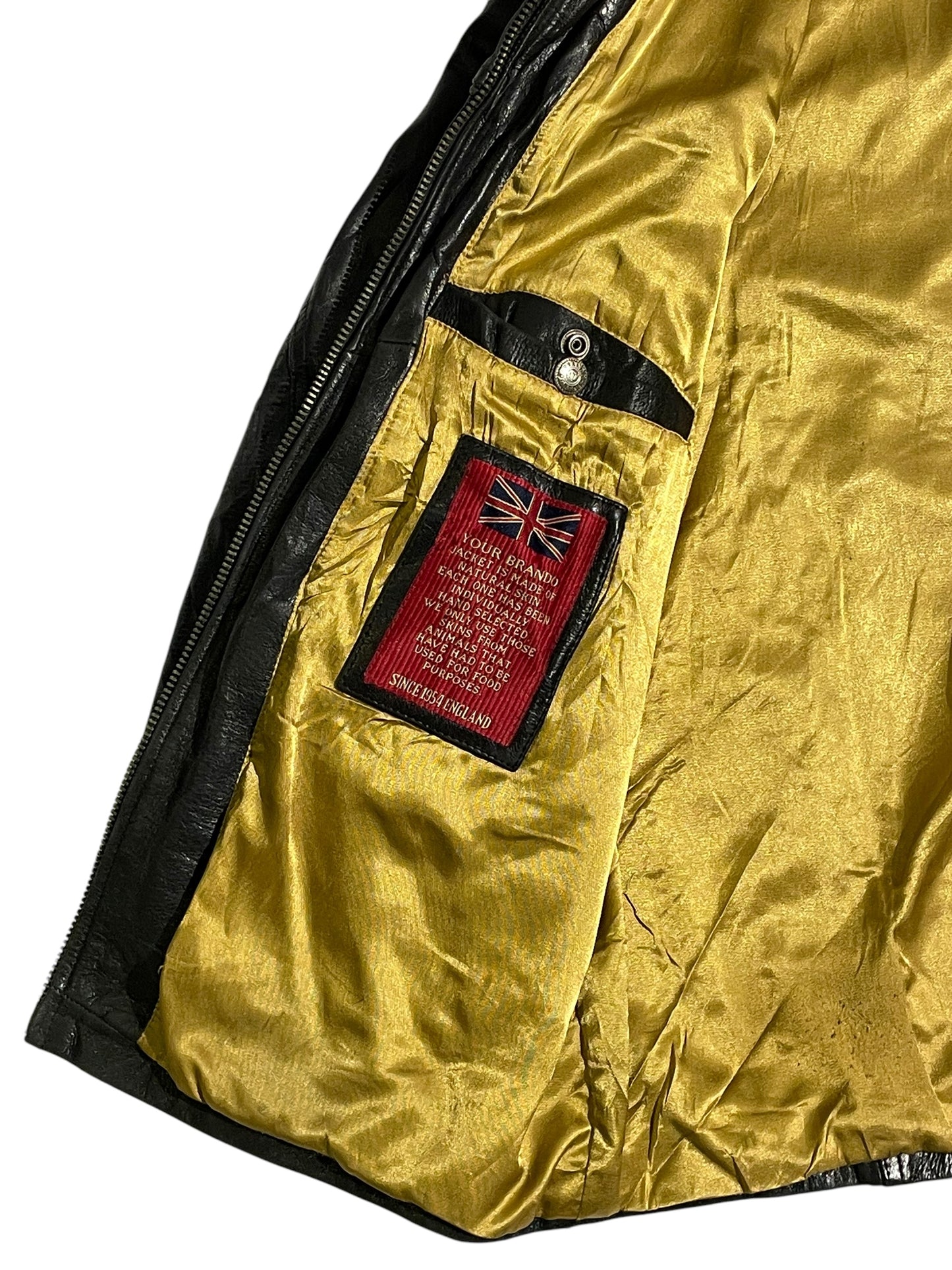 Brando vintage leather jacket