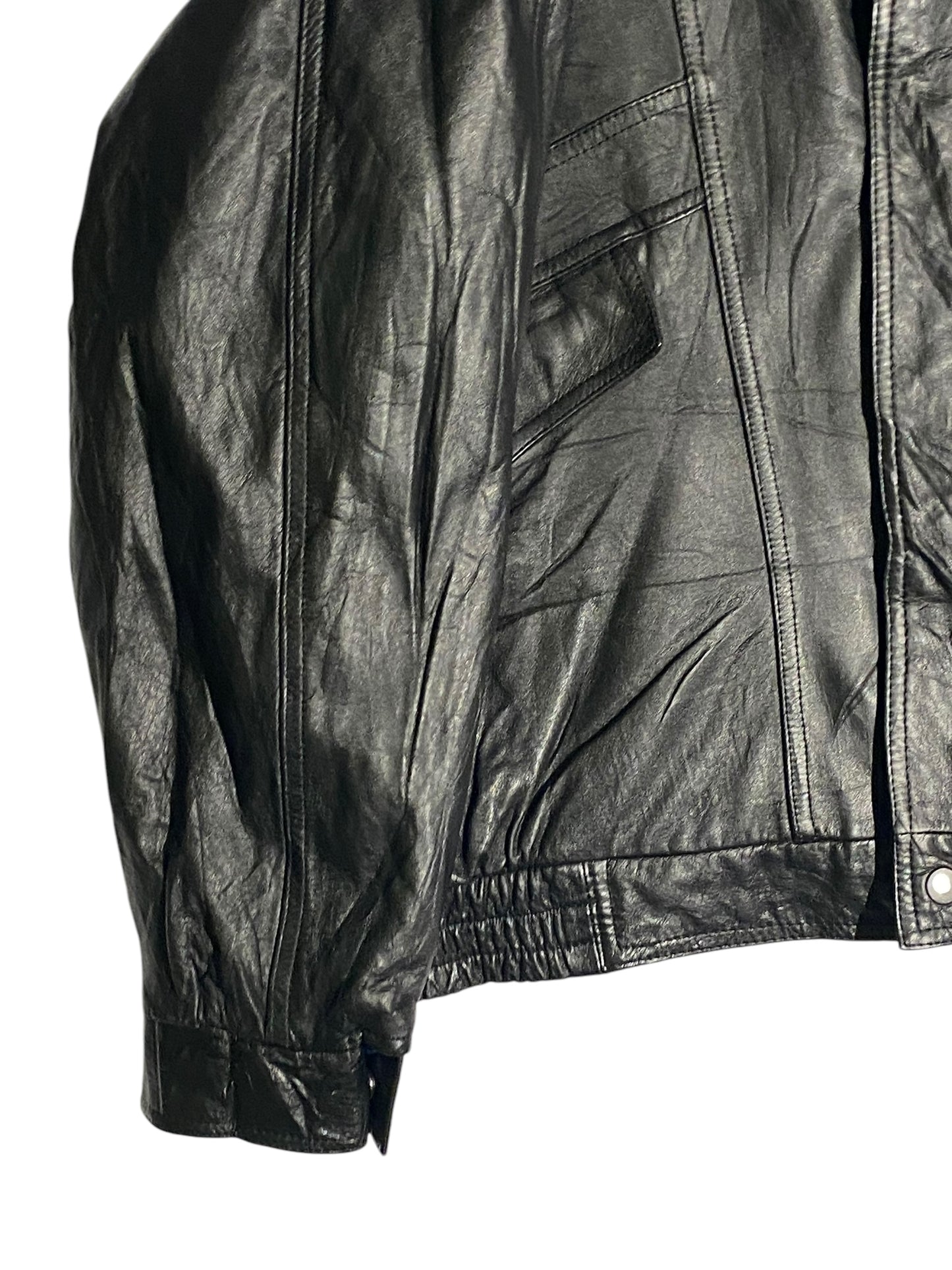 St. Micheal vintage leather jacket korea made