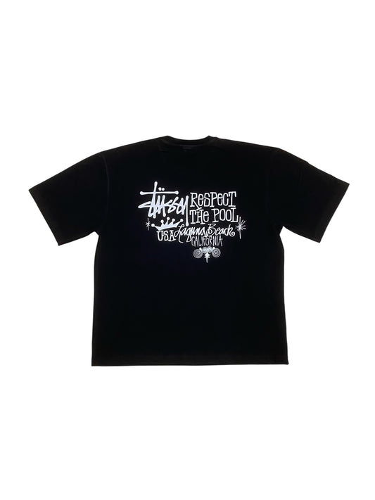 Stüssy respect the pool pigment dyed tee