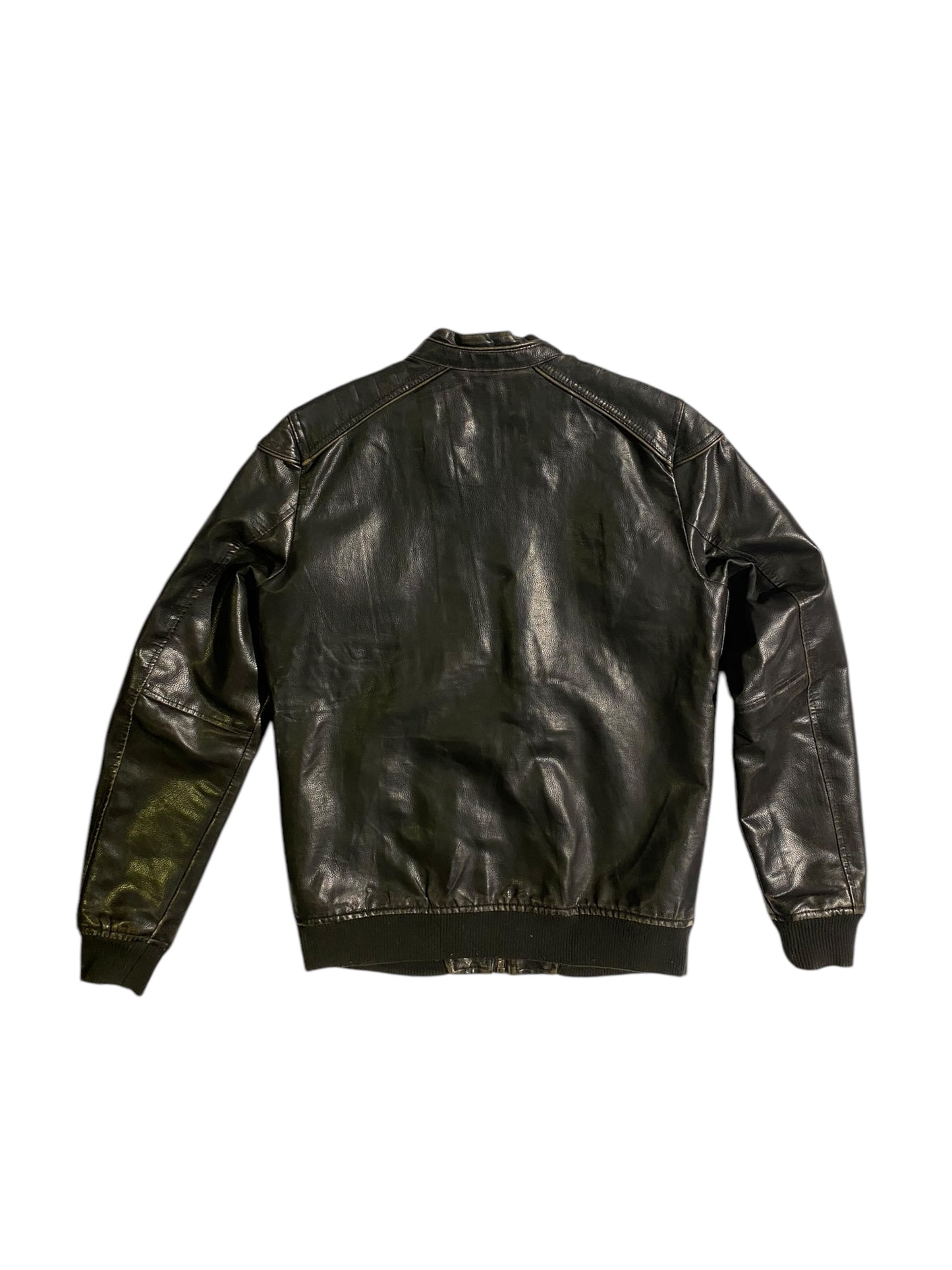 Pull & bear leather jacket