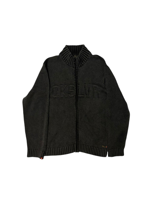 Quicksilver y2k embroidered zip up