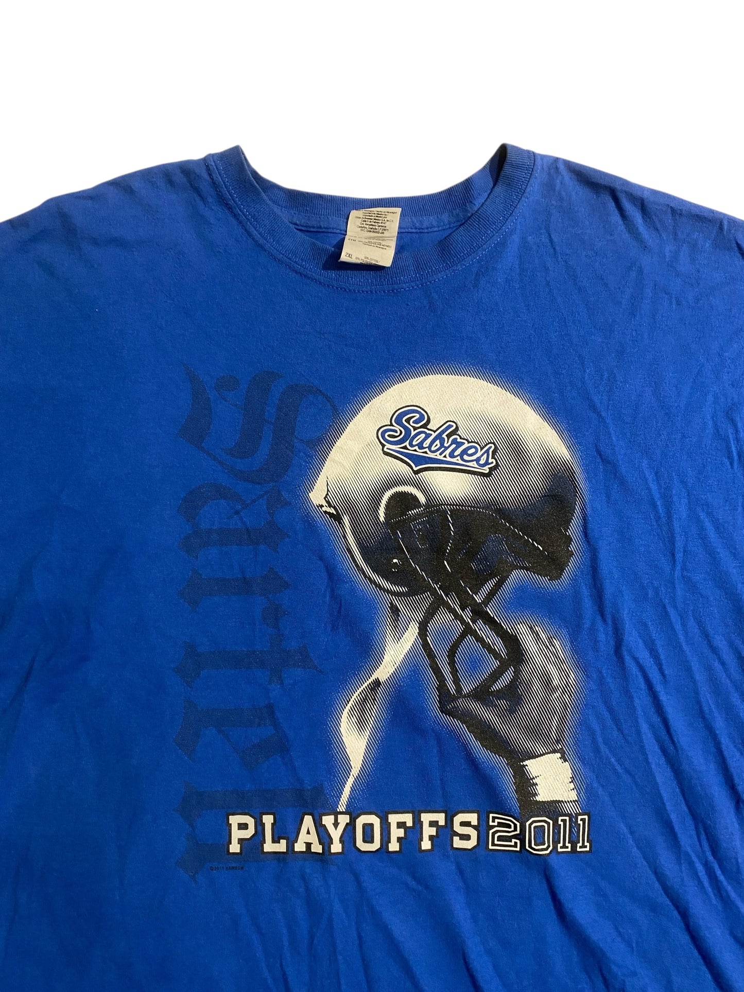 Sabers ice hockey 2011 playoffs tee