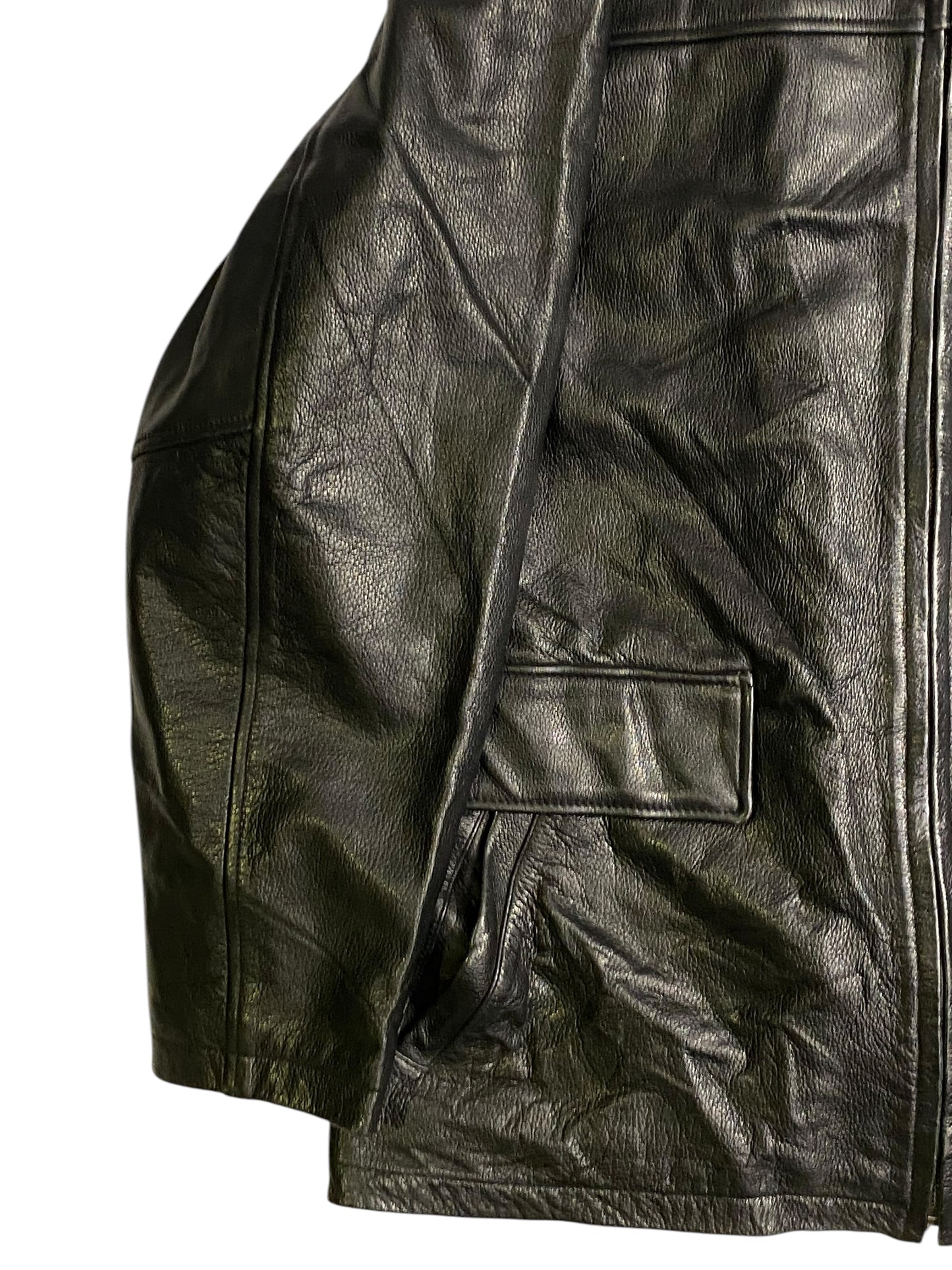 M.Julian leather coat