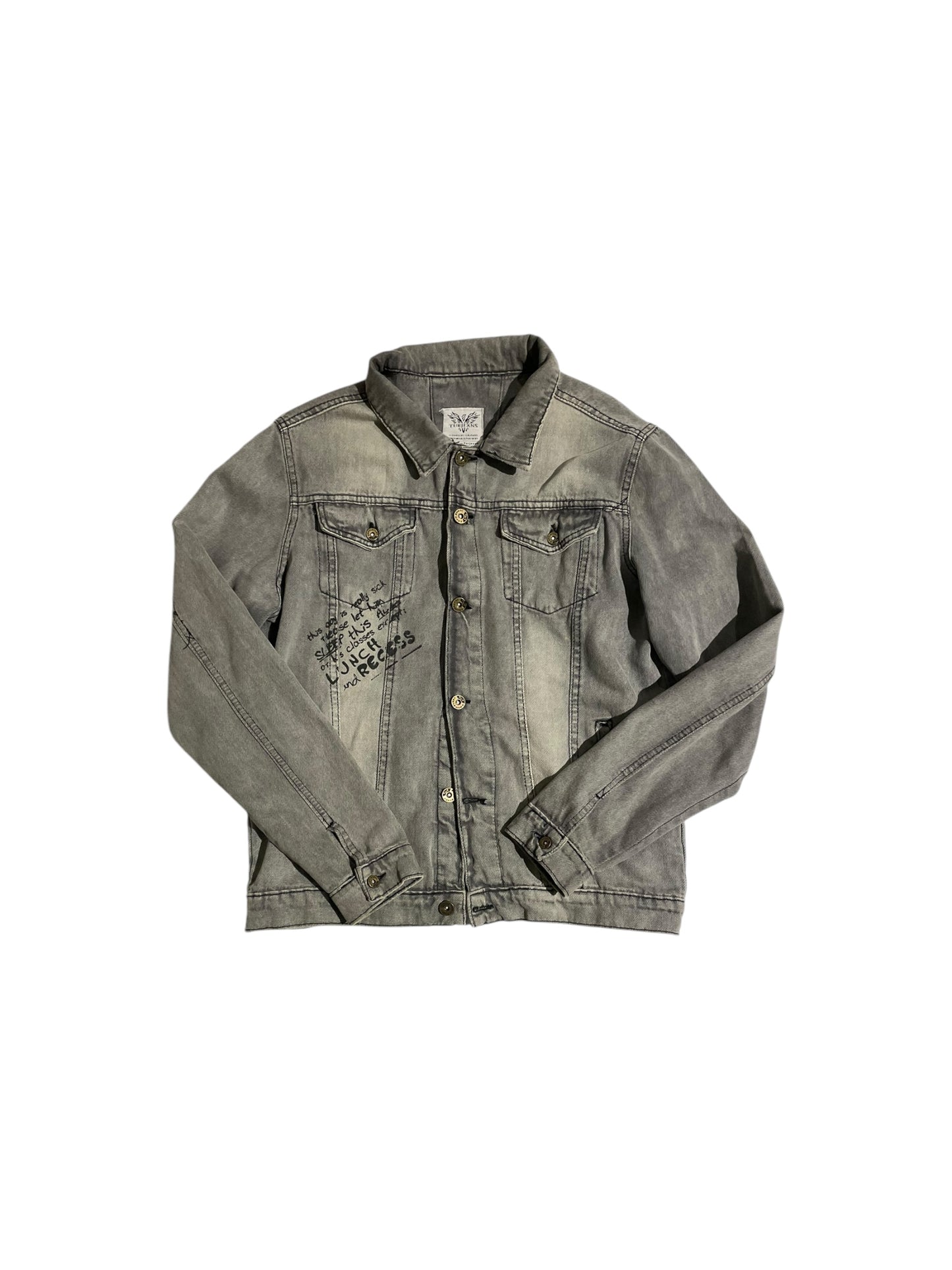 Tur printed denim jacket
