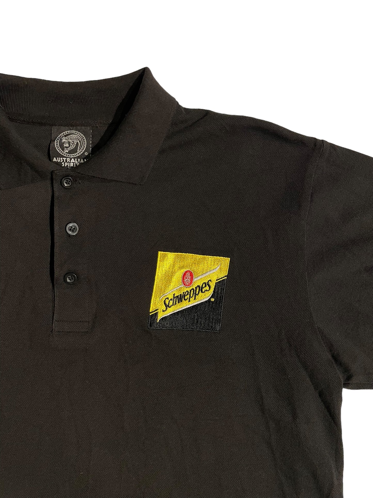 Schweppes embroidered polo