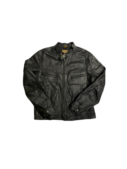 Conbipel vera pelle leather jacket