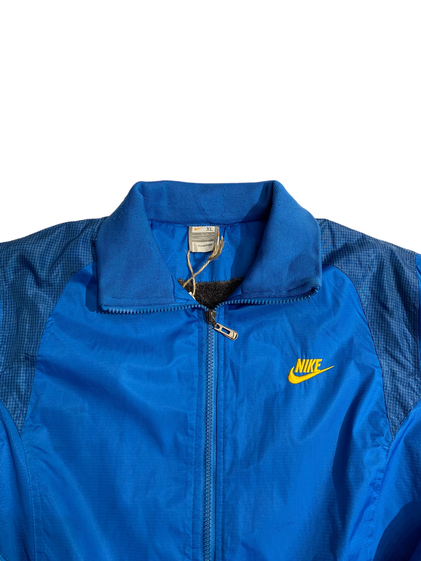 Nike blue fur lined jacket