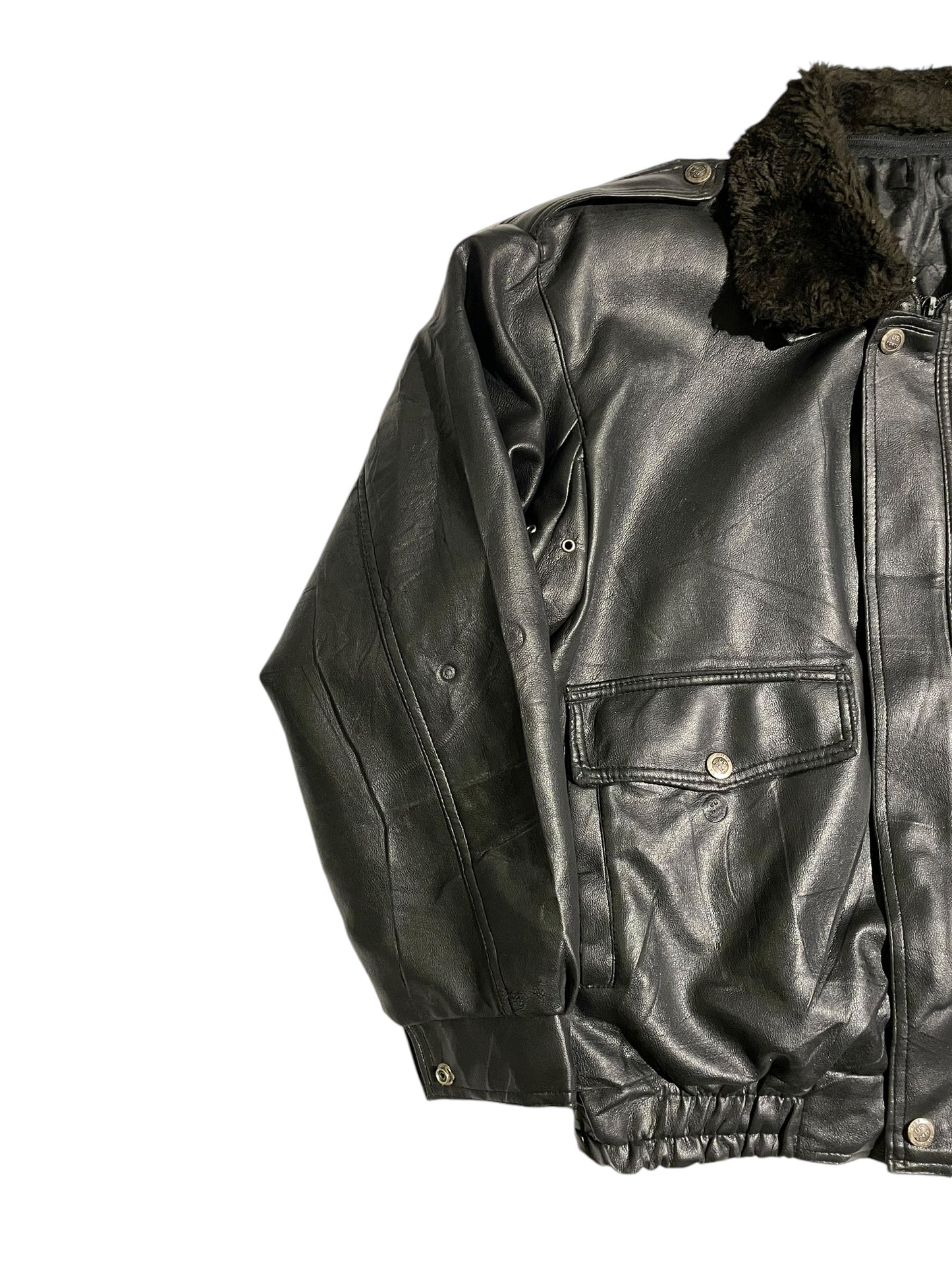 US force leather jacket