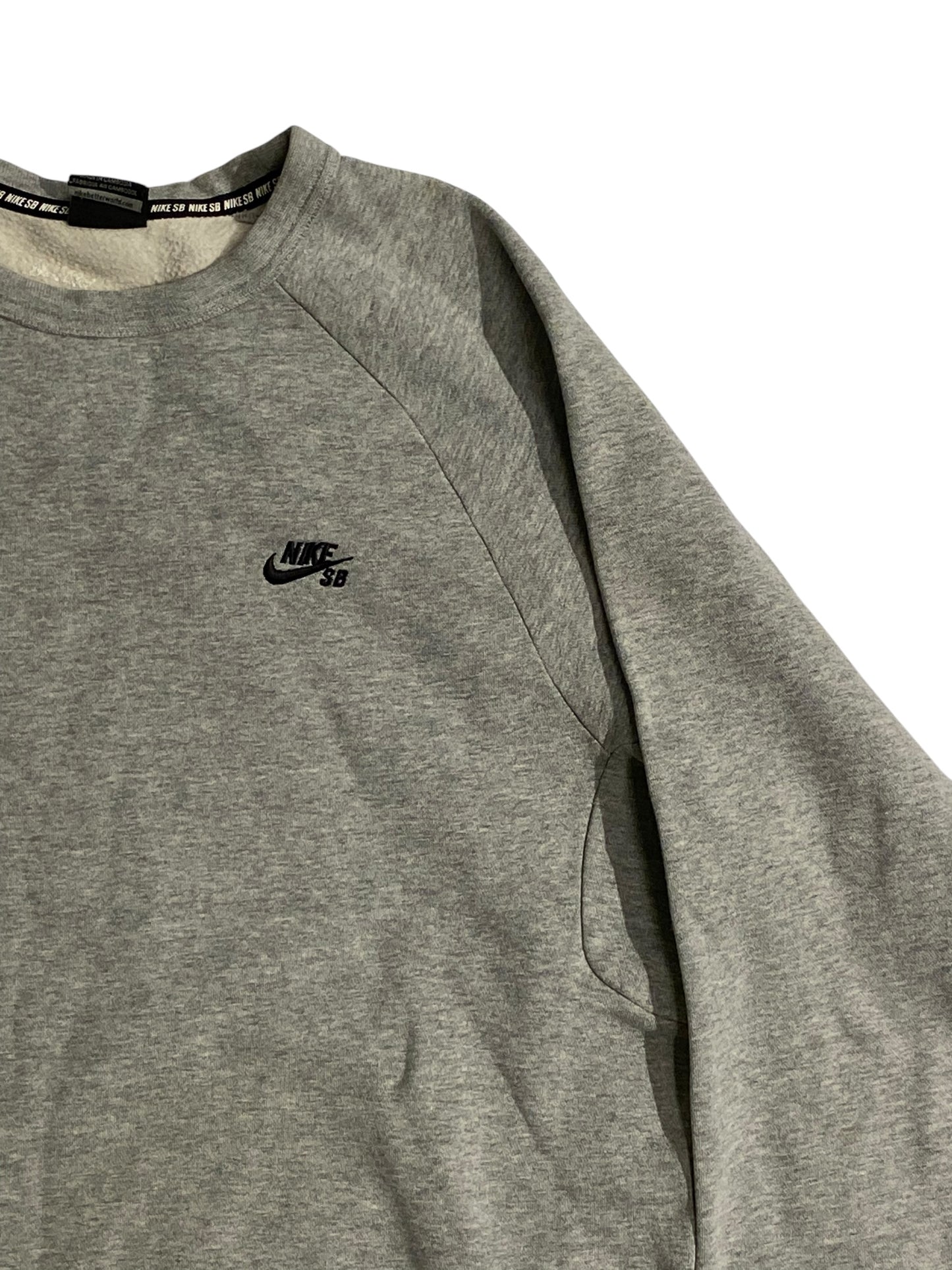 Nike sb grey crewneck