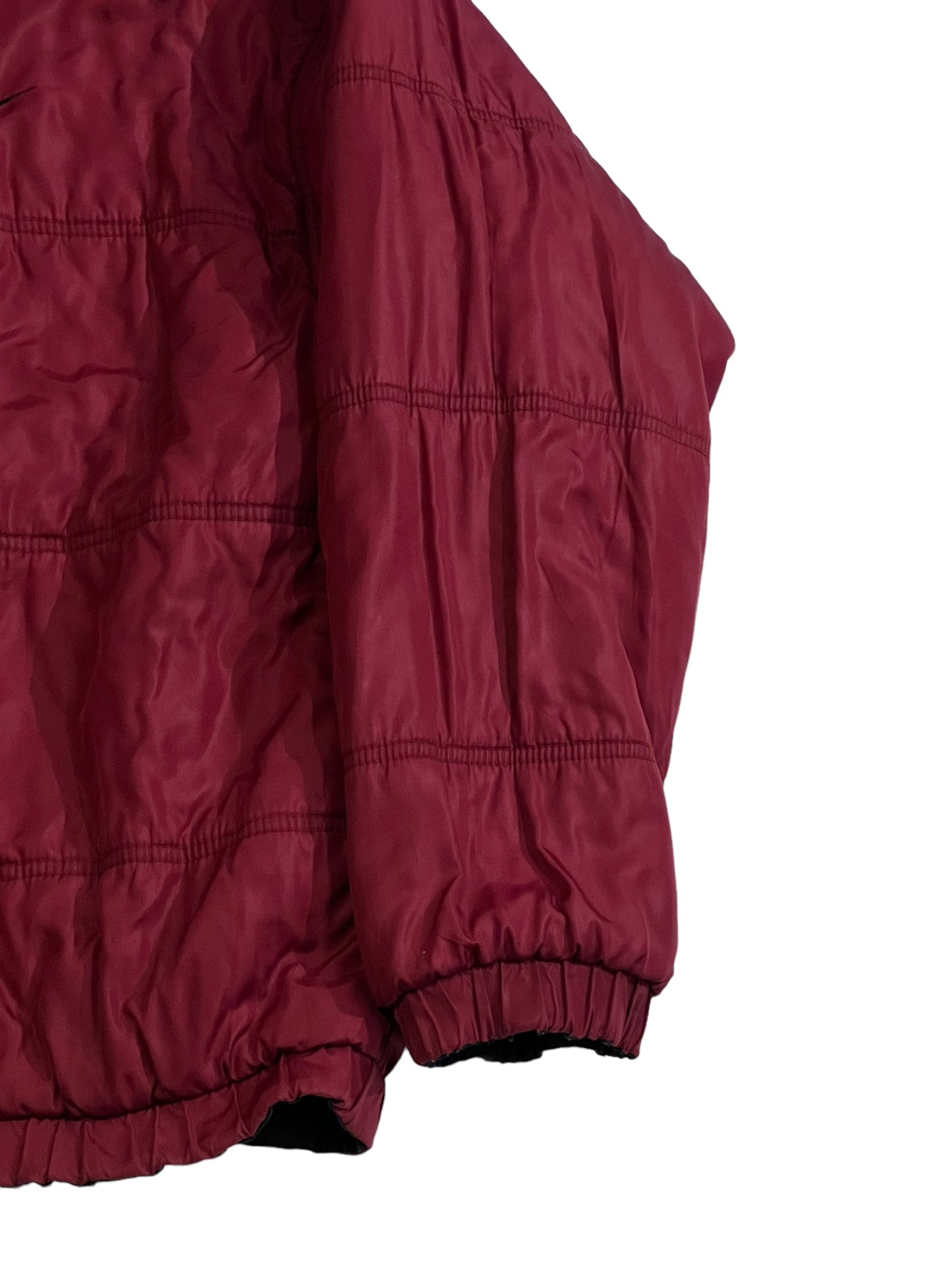 Nike reversible white tag bomber jacket