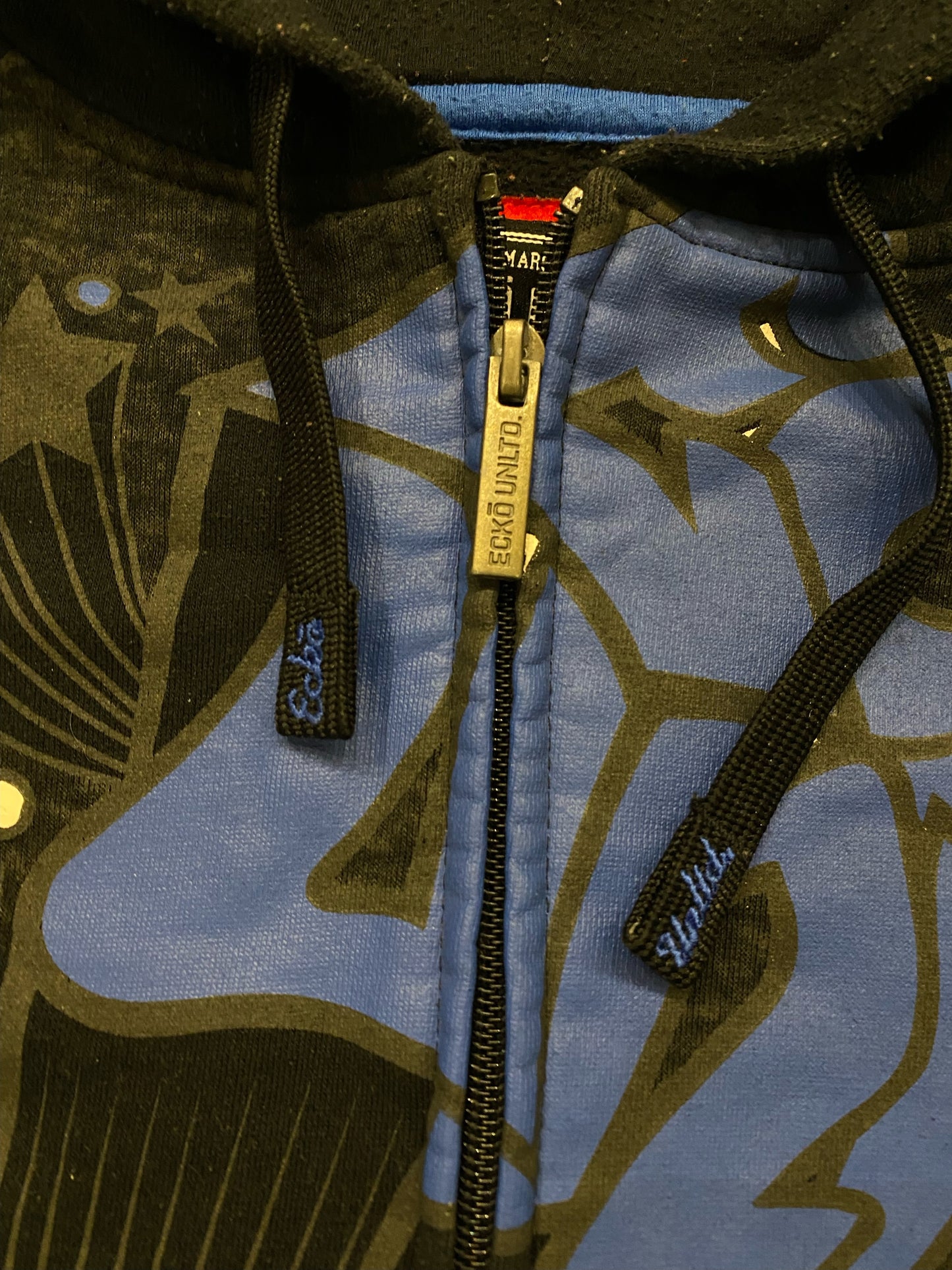 Eckō UNLTD AOP Y2K zip-up