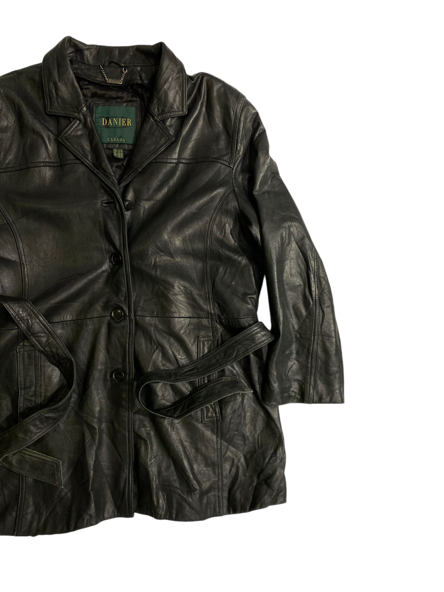 Danier Canada leather coat