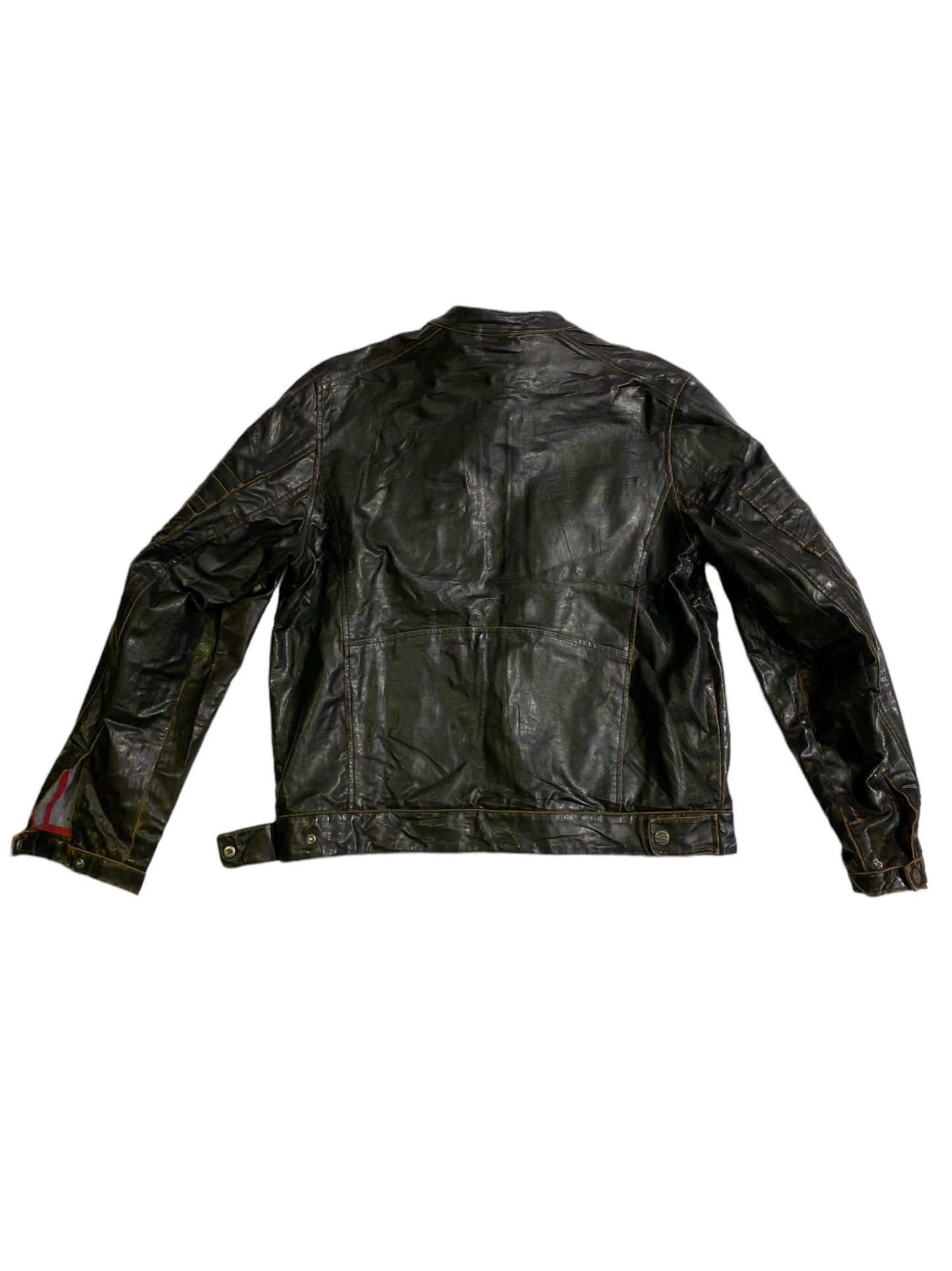 SPF motor-racing leather jacket