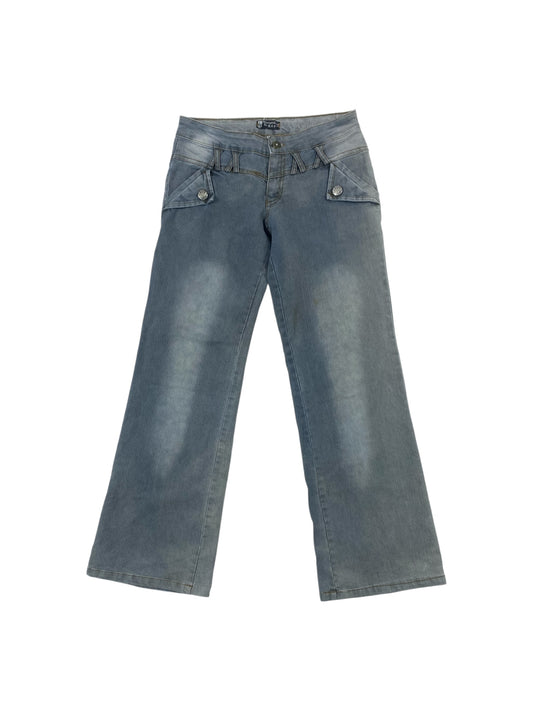 Tiangerfeng vintage bootcut denim jeans