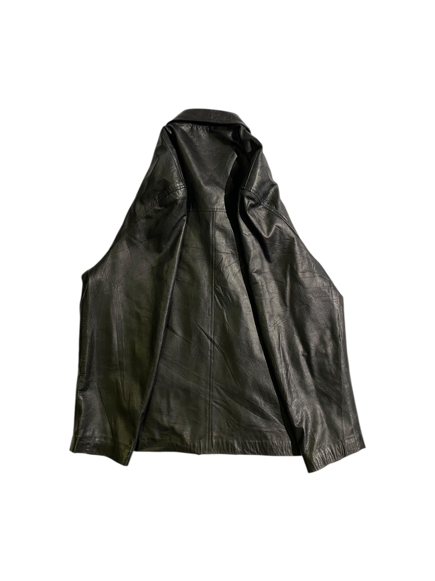 Siricco private embroidered leather jacket