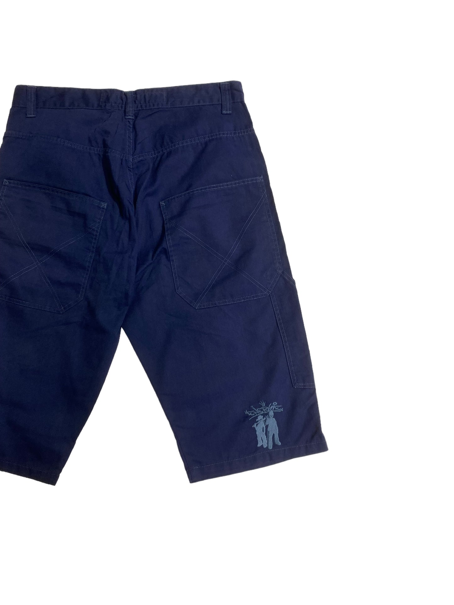 Energie embroidered y2k jorts