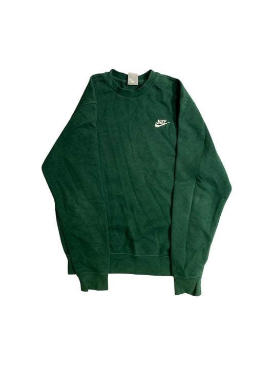 Nike green crewneck