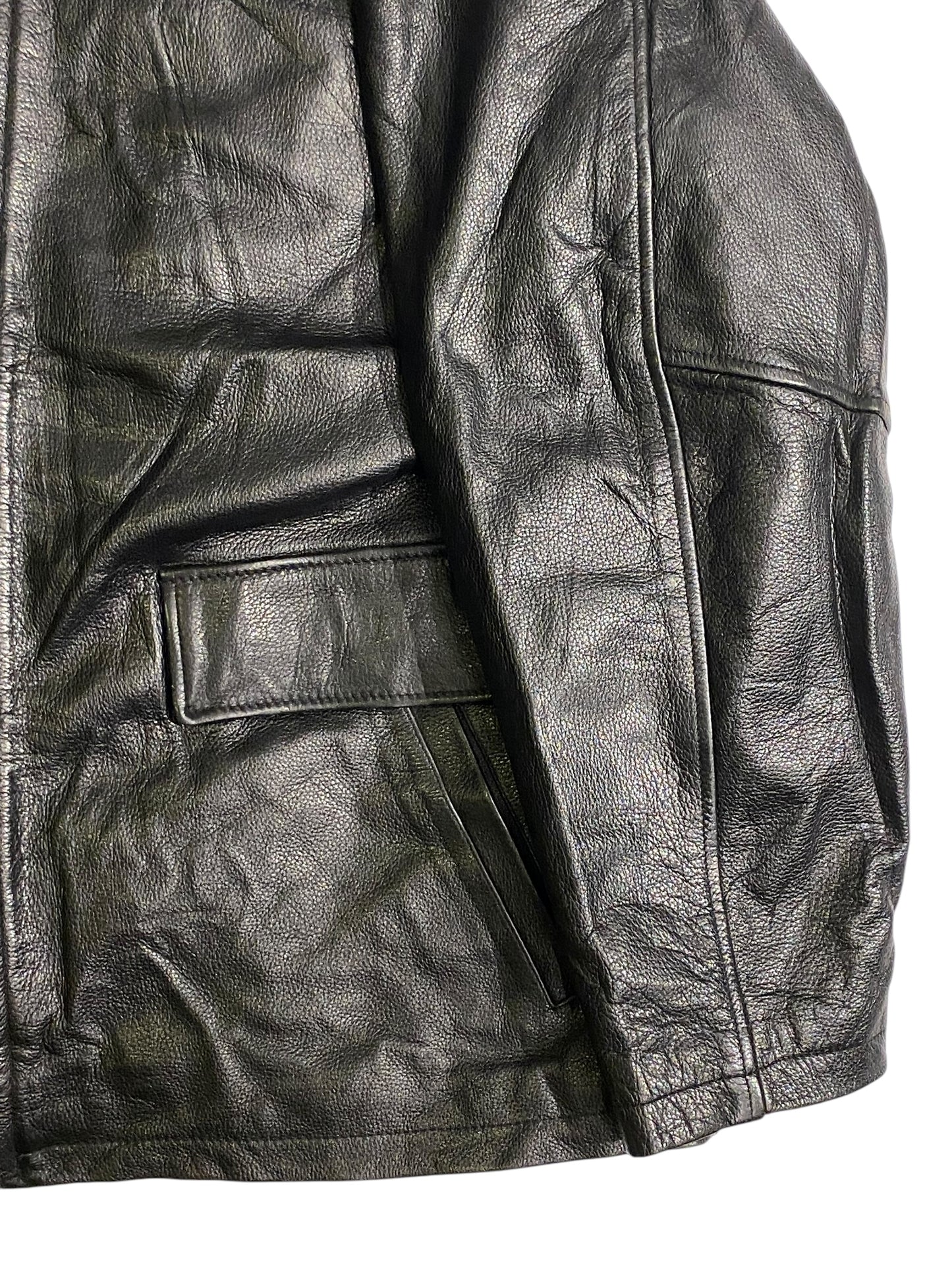 M.Julian leather coat