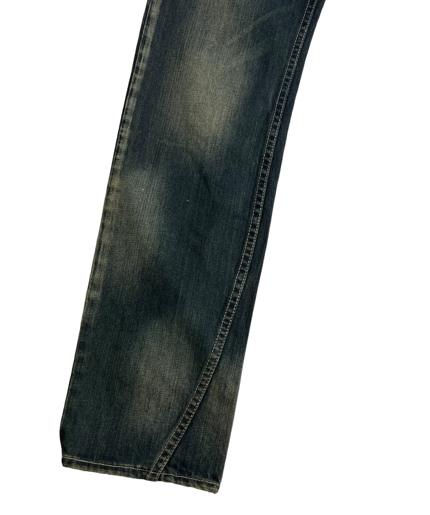 Vintage embroidered jeans