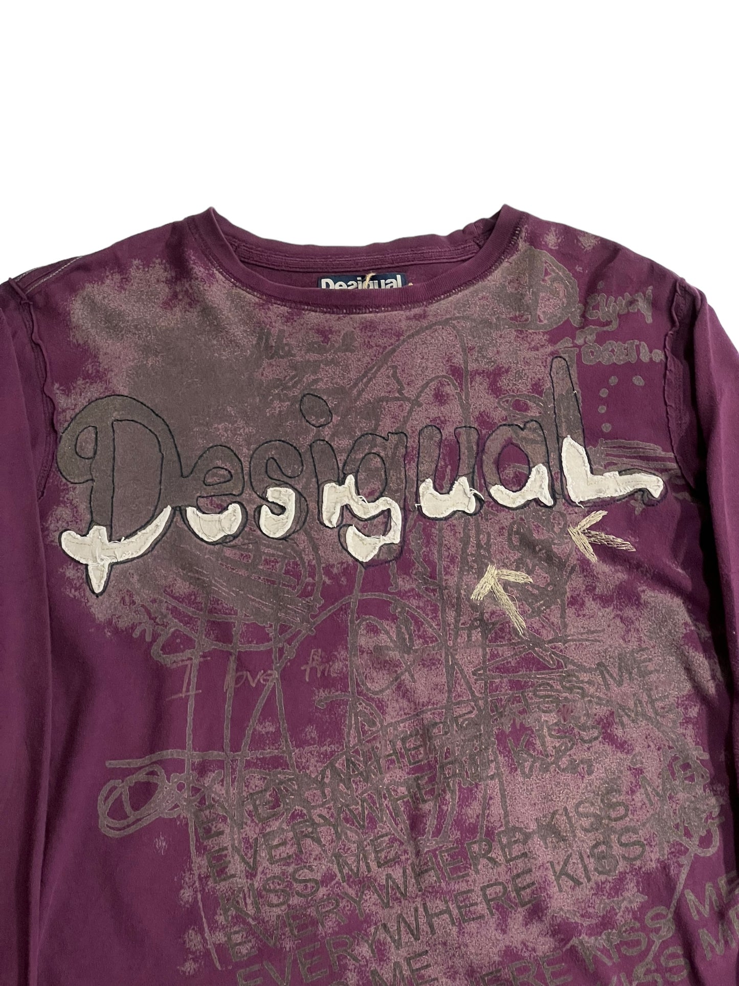 Desigual AOP graphic long sleeve