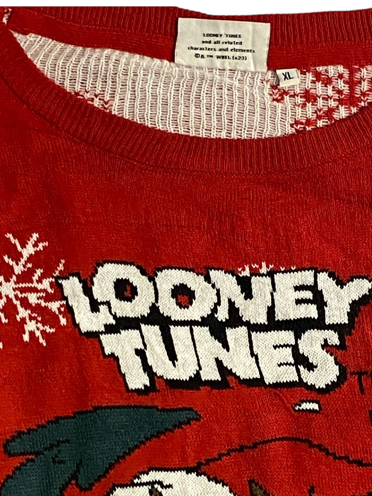 Looney tunes Christmas sweater