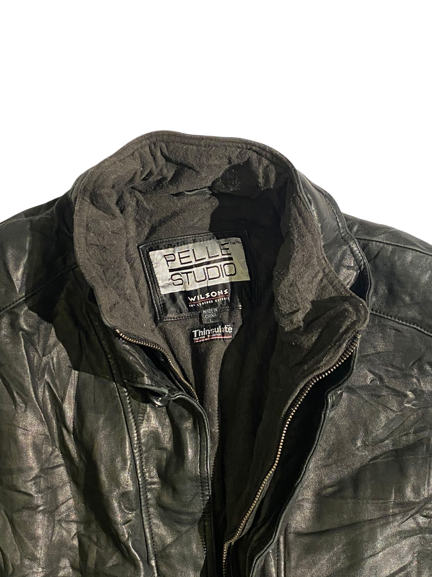 Pelle studio double zipper leather jacket