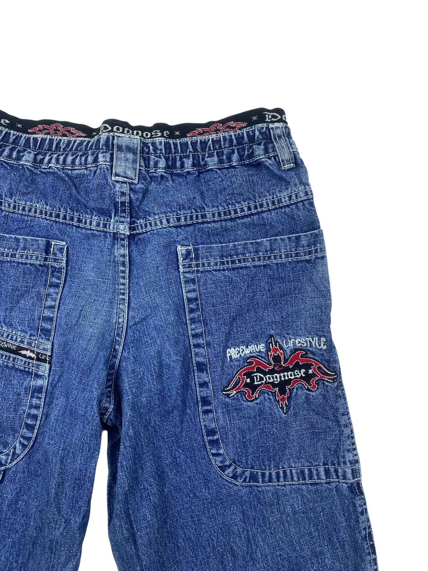 Dognose embroidered y2k jorts