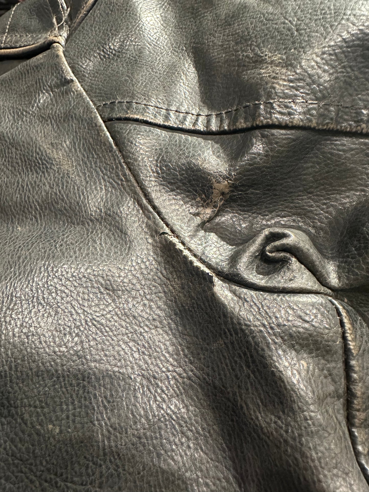 Pull & bear leather jacket