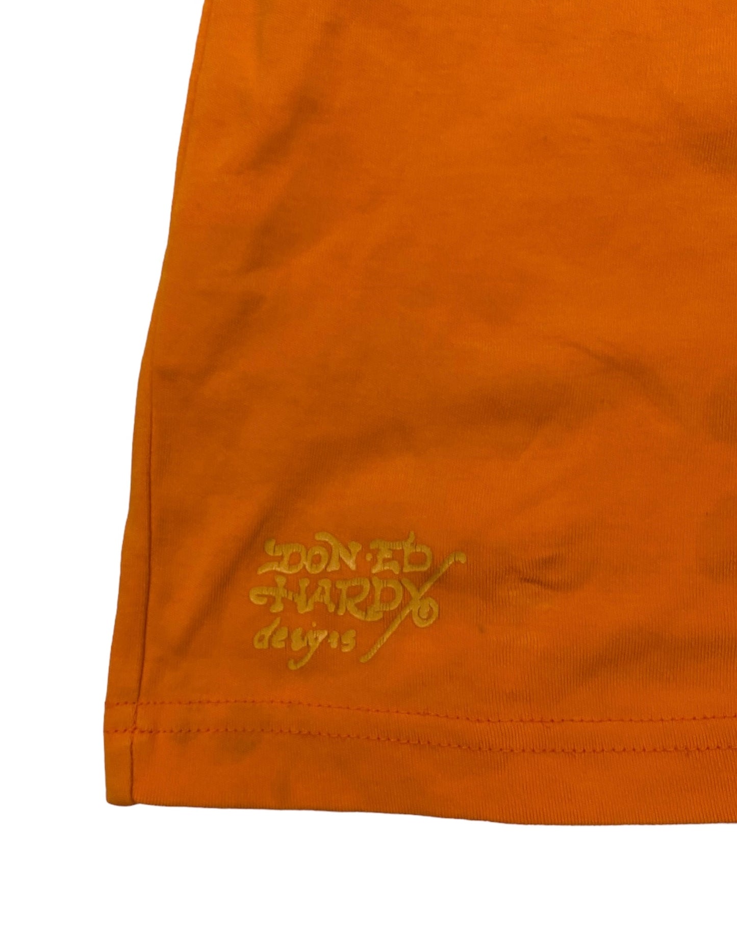 Ed hardy rhinestones Los Angeles tee